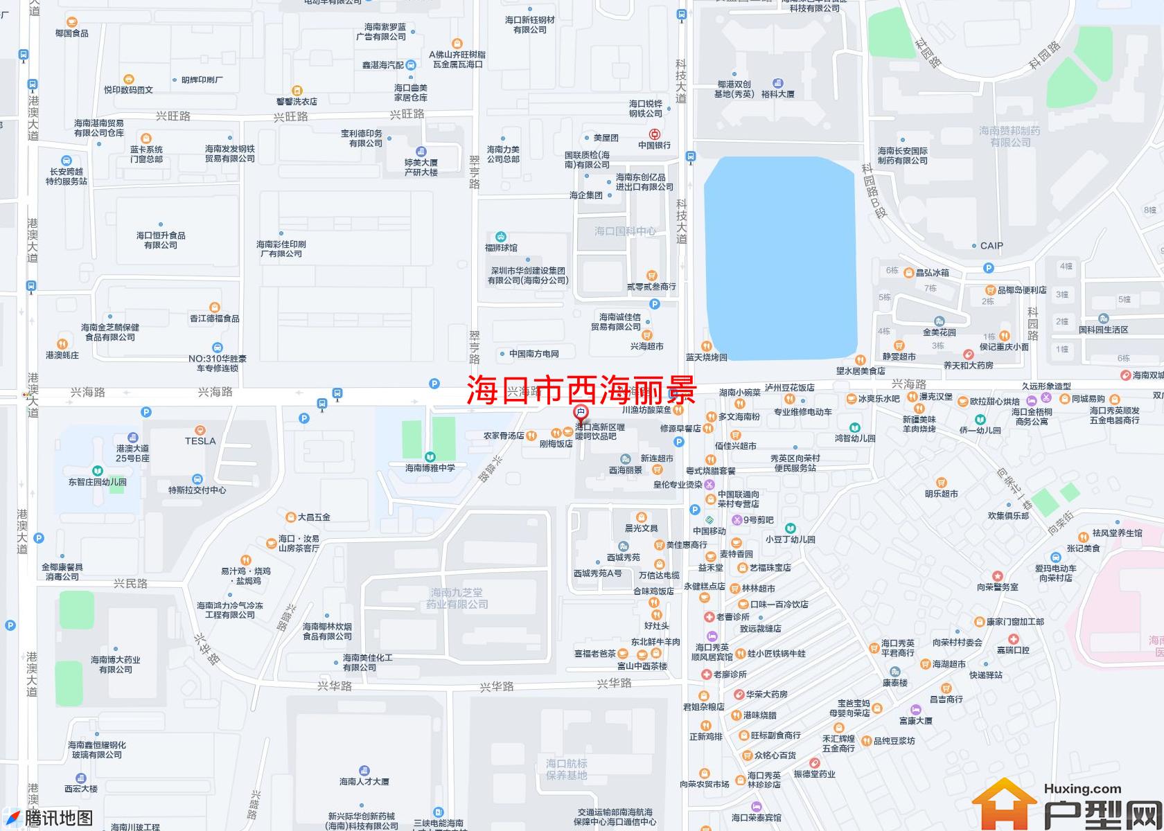 西海丽景小区 - 户型网