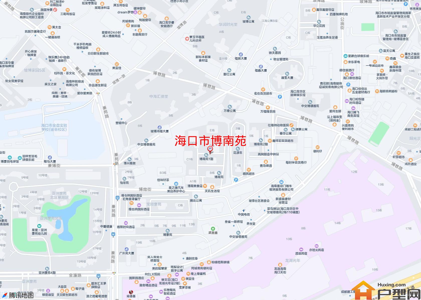 博南苑小区 - 户型网