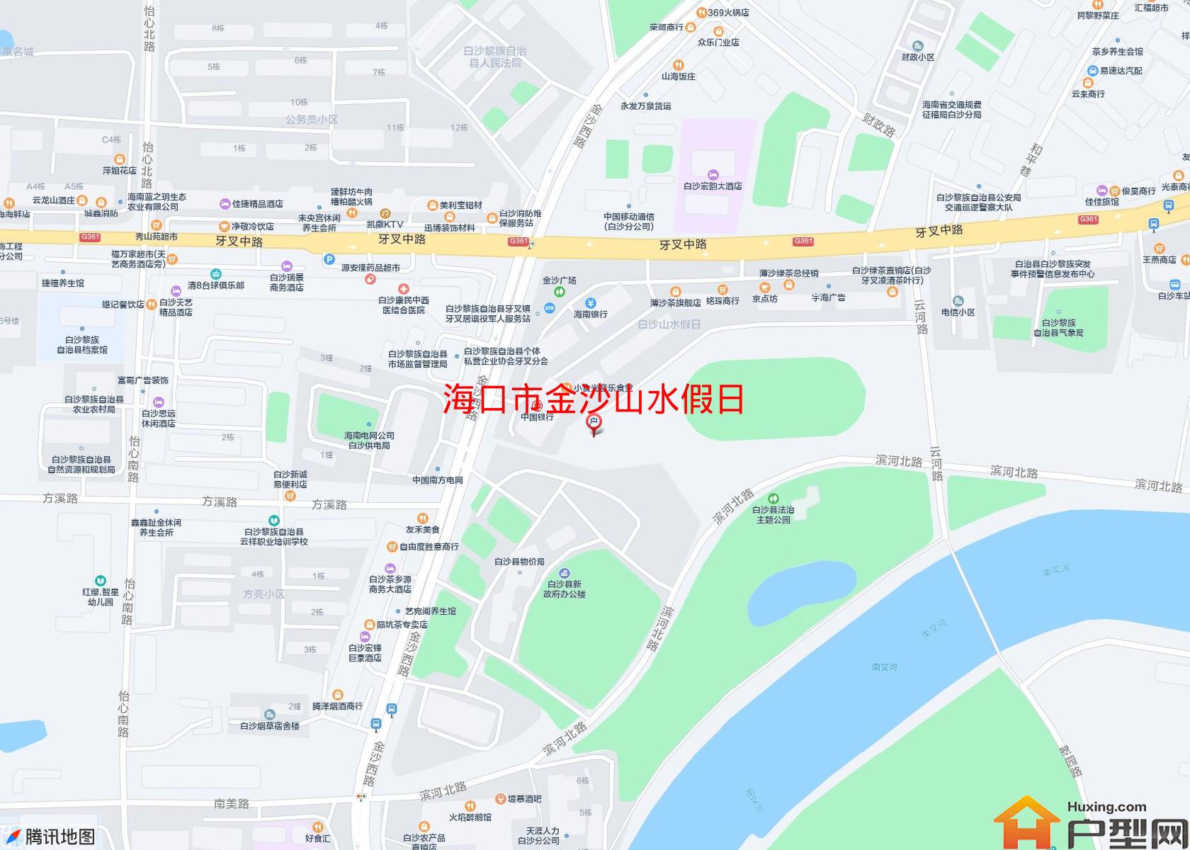 金沙山水假日小区 - 户型网