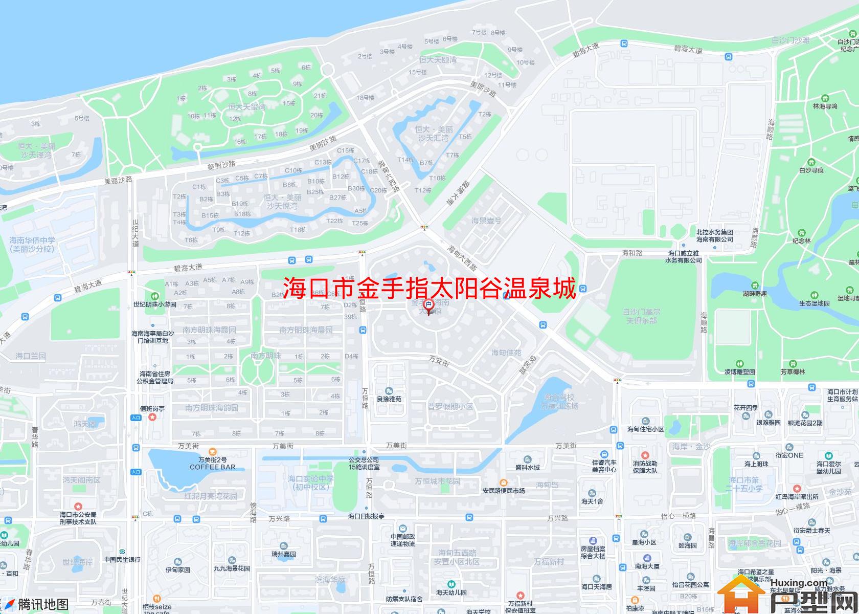 金手指太阳谷温泉城小区 - 户型网