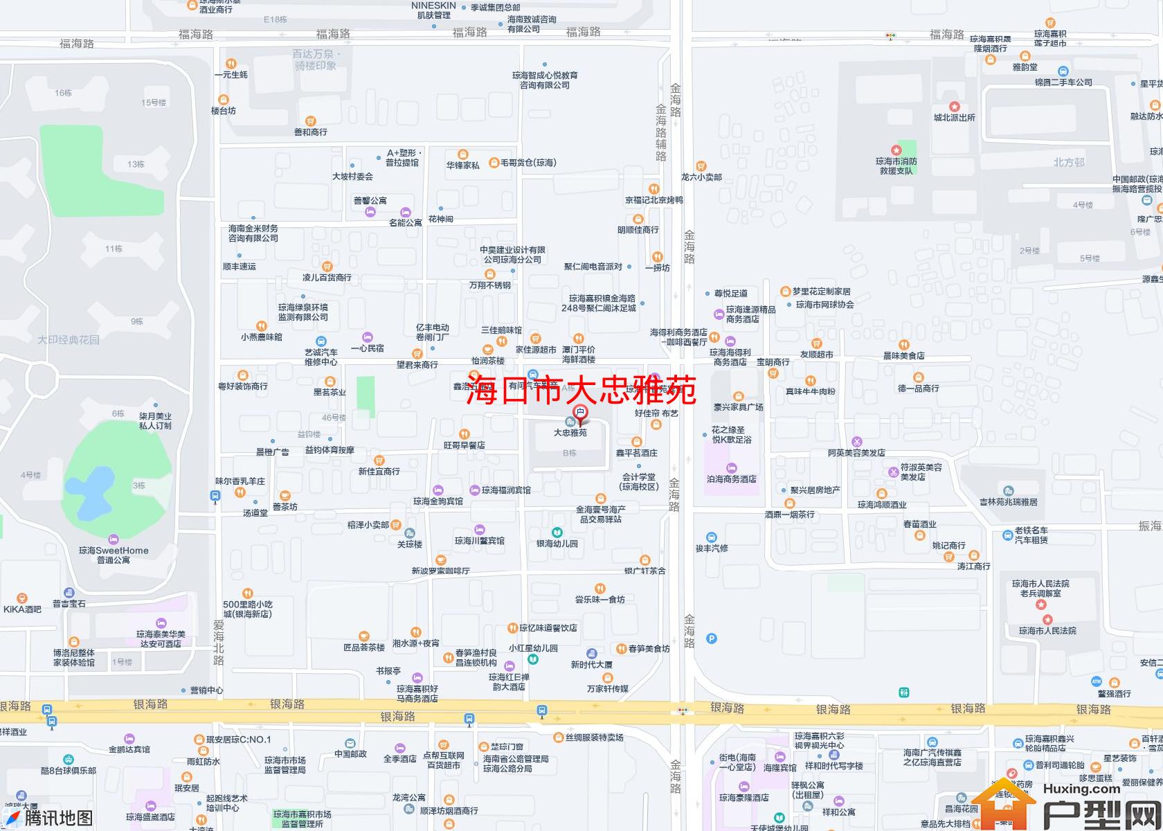 大忠雅苑小区 - 户型网