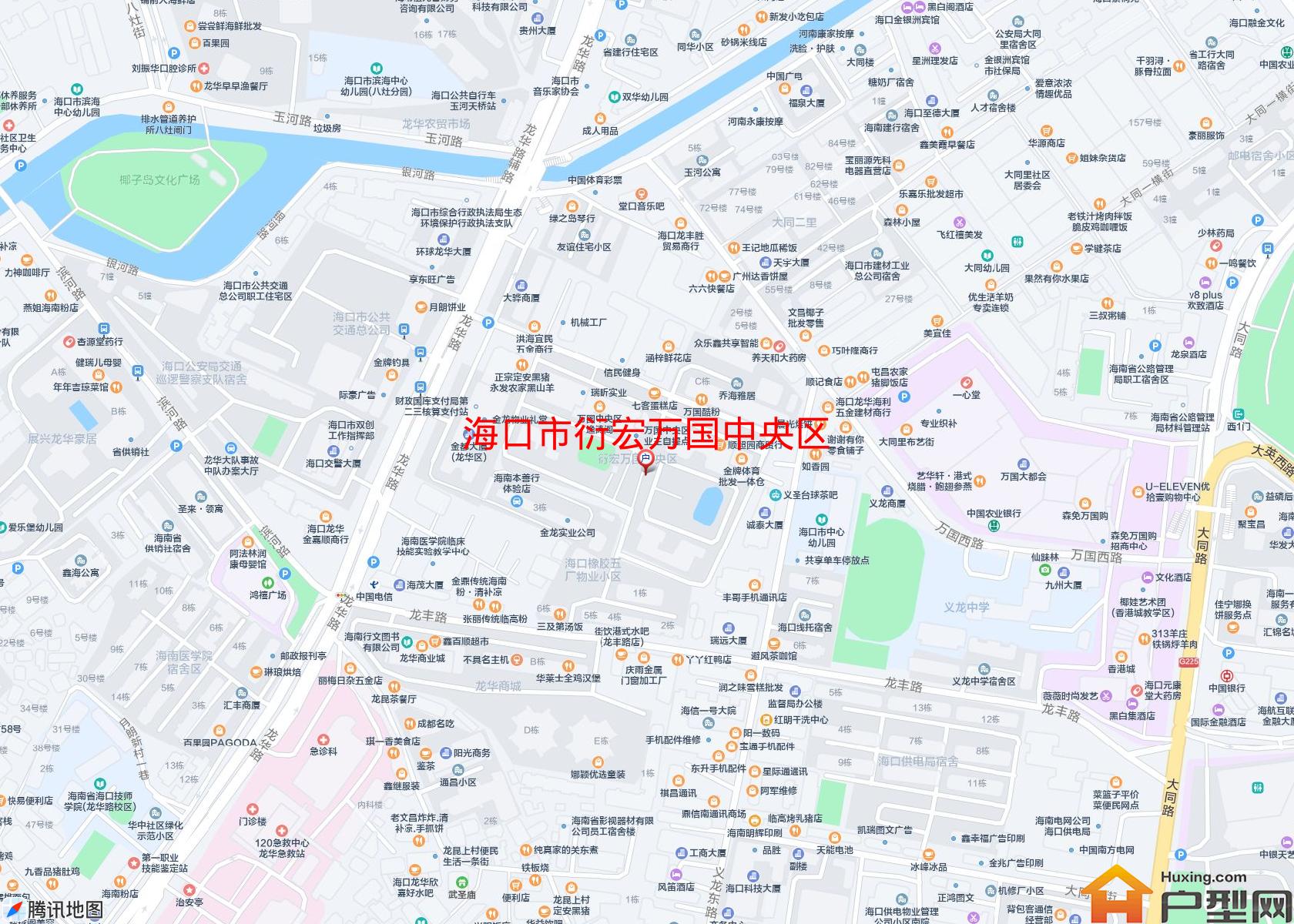 衍宏万国中央区小区 - 户型网