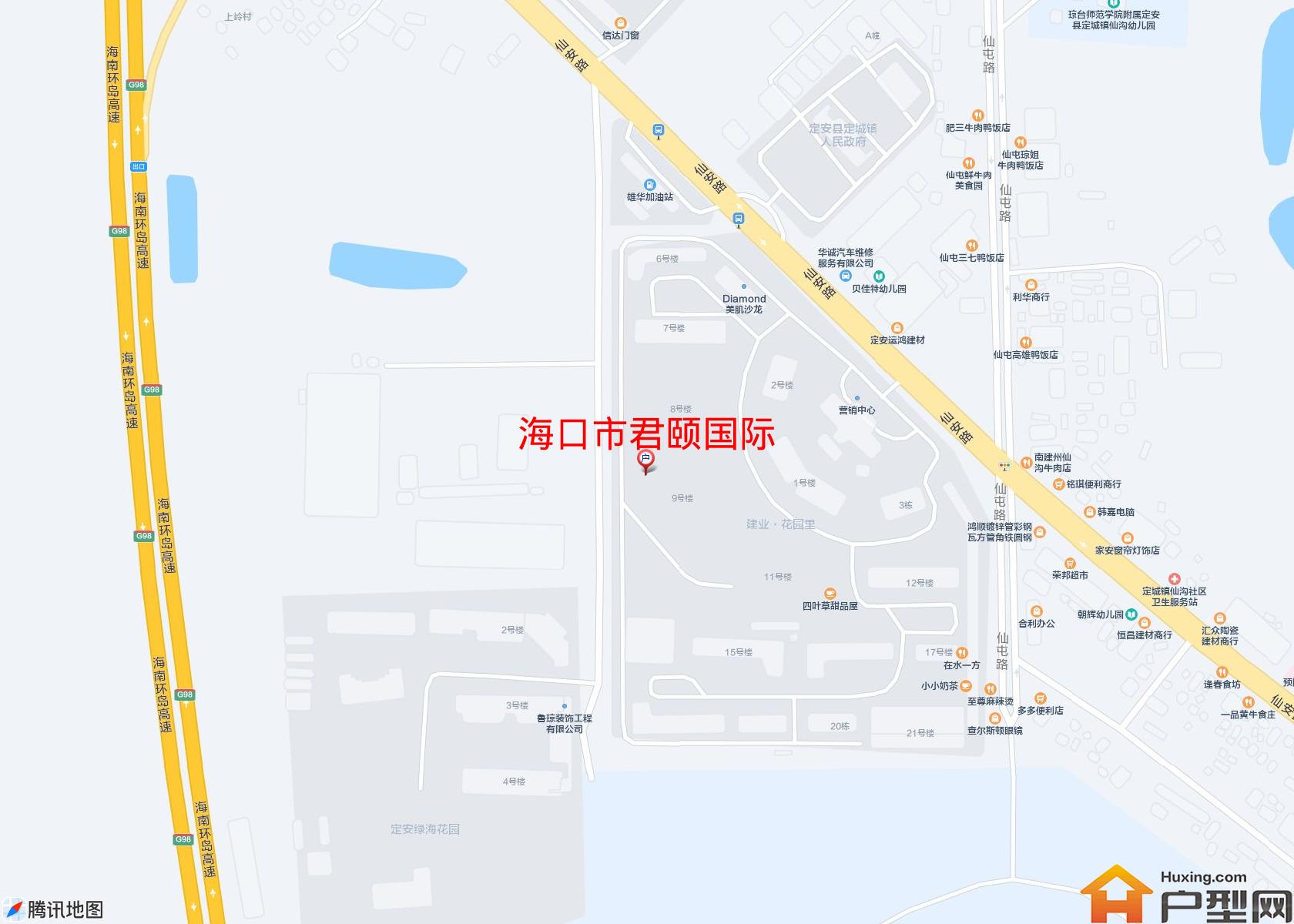 君颐国际小区 - 户型网