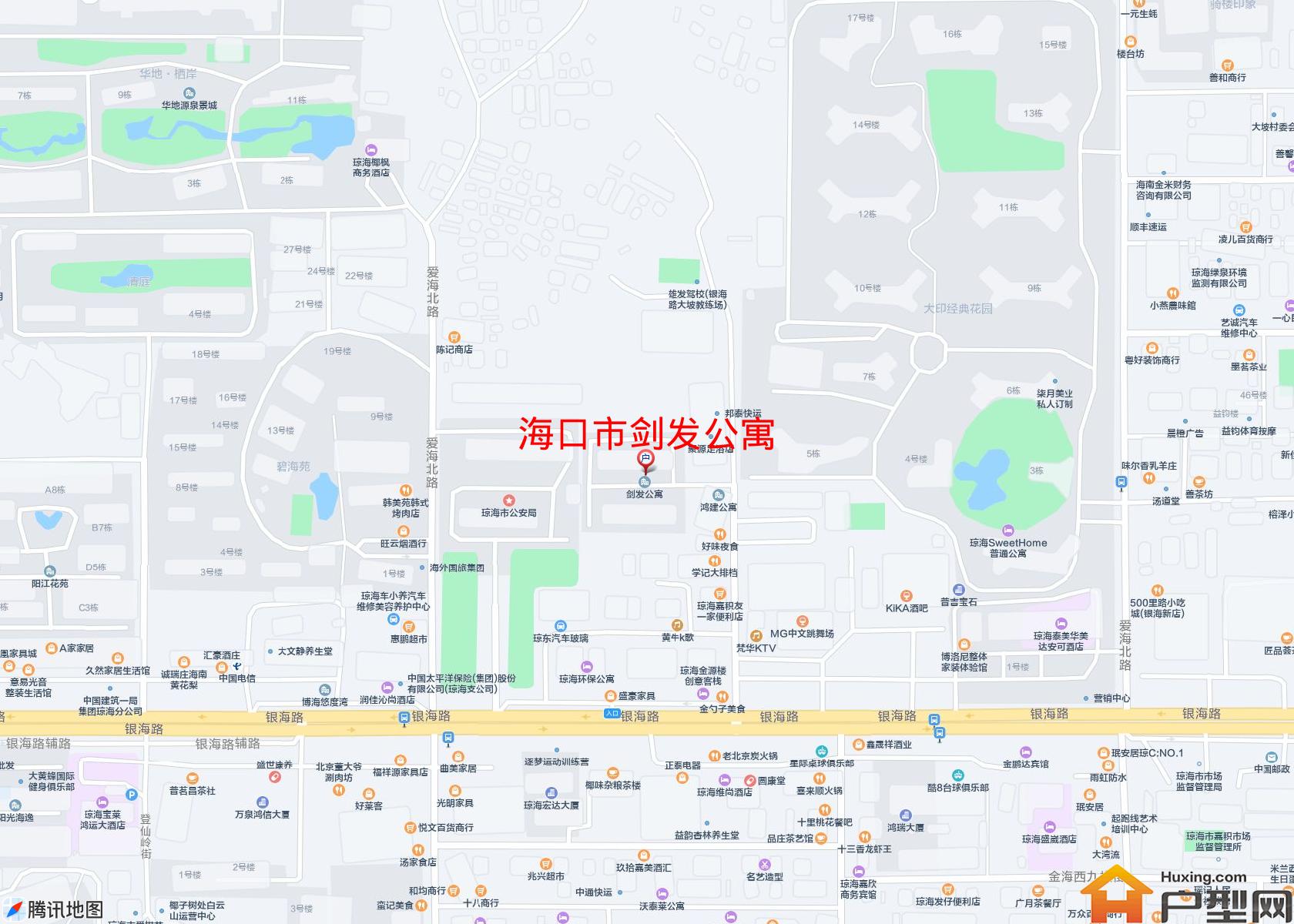 剑发公寓小区 - 户型网