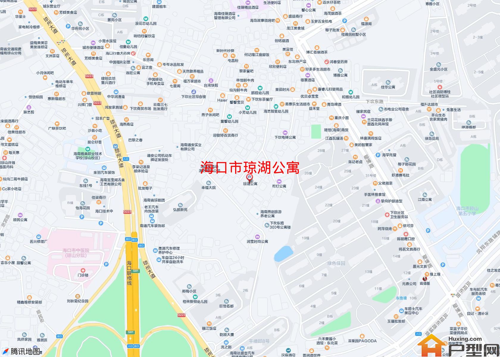 琼湖公寓小区 - 户型网