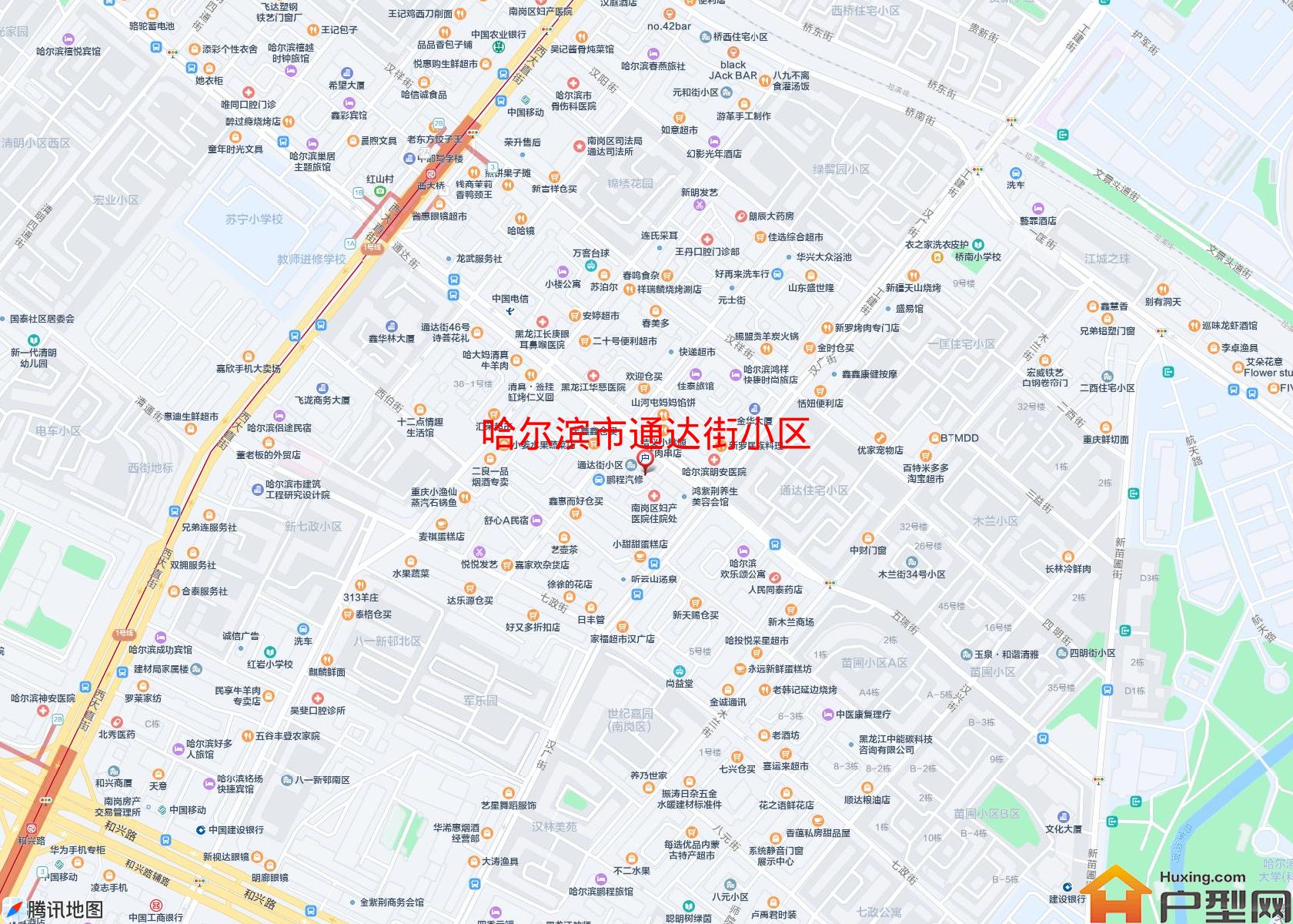 通达街小区小区 - 户型网