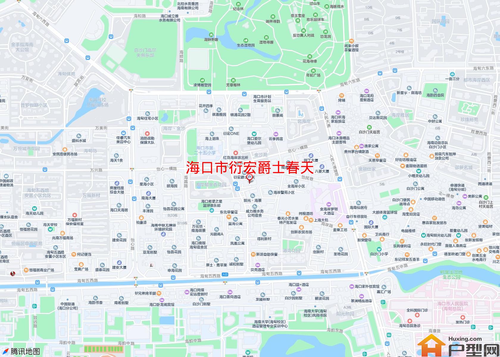 衍宏爵士春天小区 - 户型网