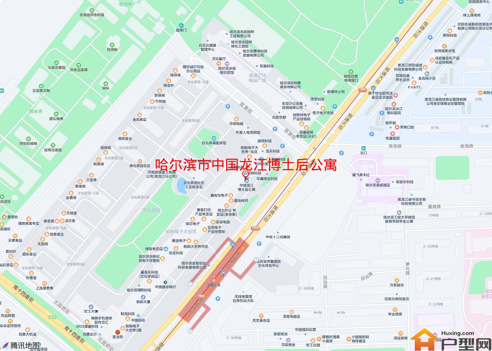中国龙江博士后公寓小区 - 户型网