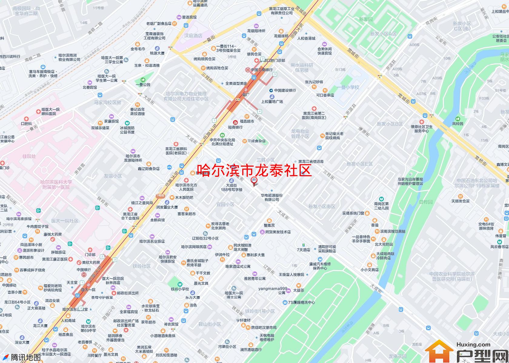 龙泰社区小区 - 户型网