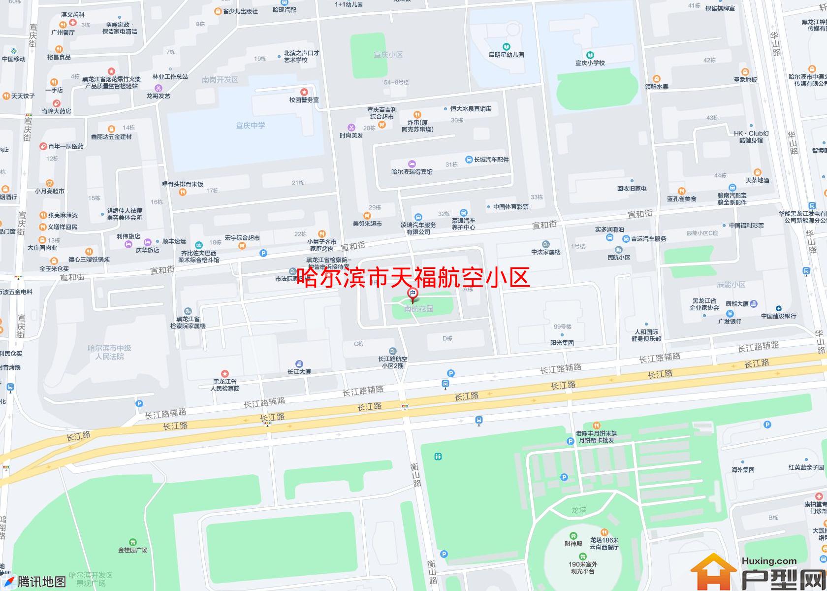 天福航空小区小区 - 户型网