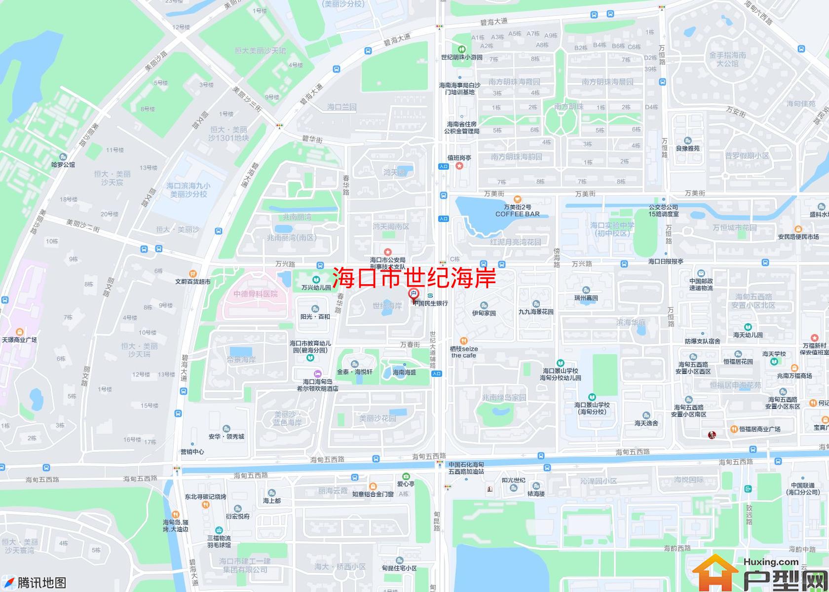 世纪海岸小区 - 户型网
