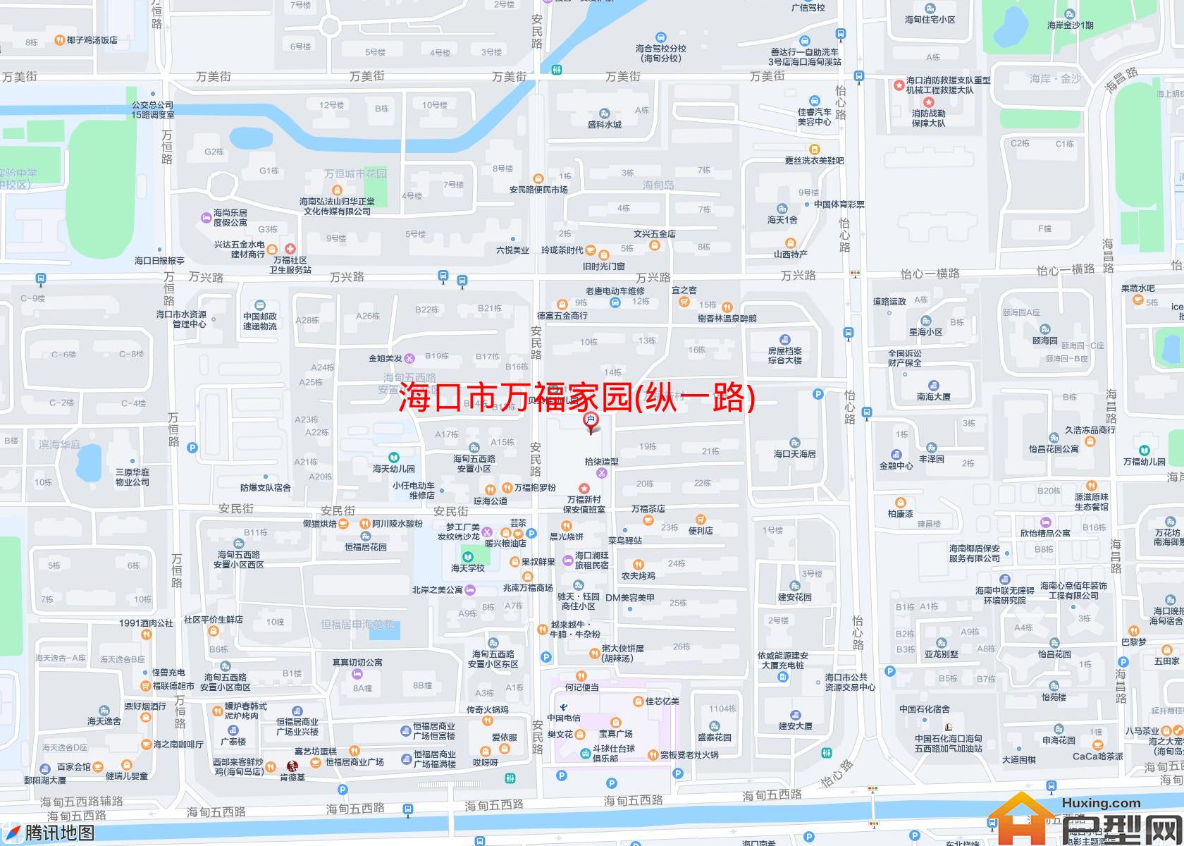 万福家园(纵一路)小区 - 户型网
