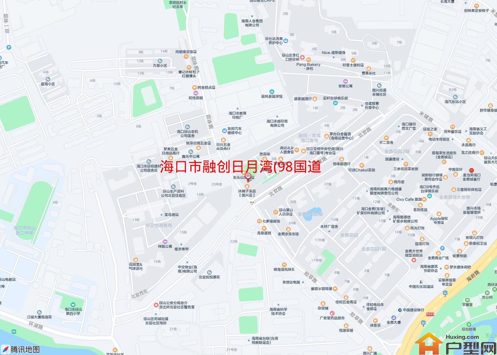 融创日月湾(98国道)小区 - 户型网