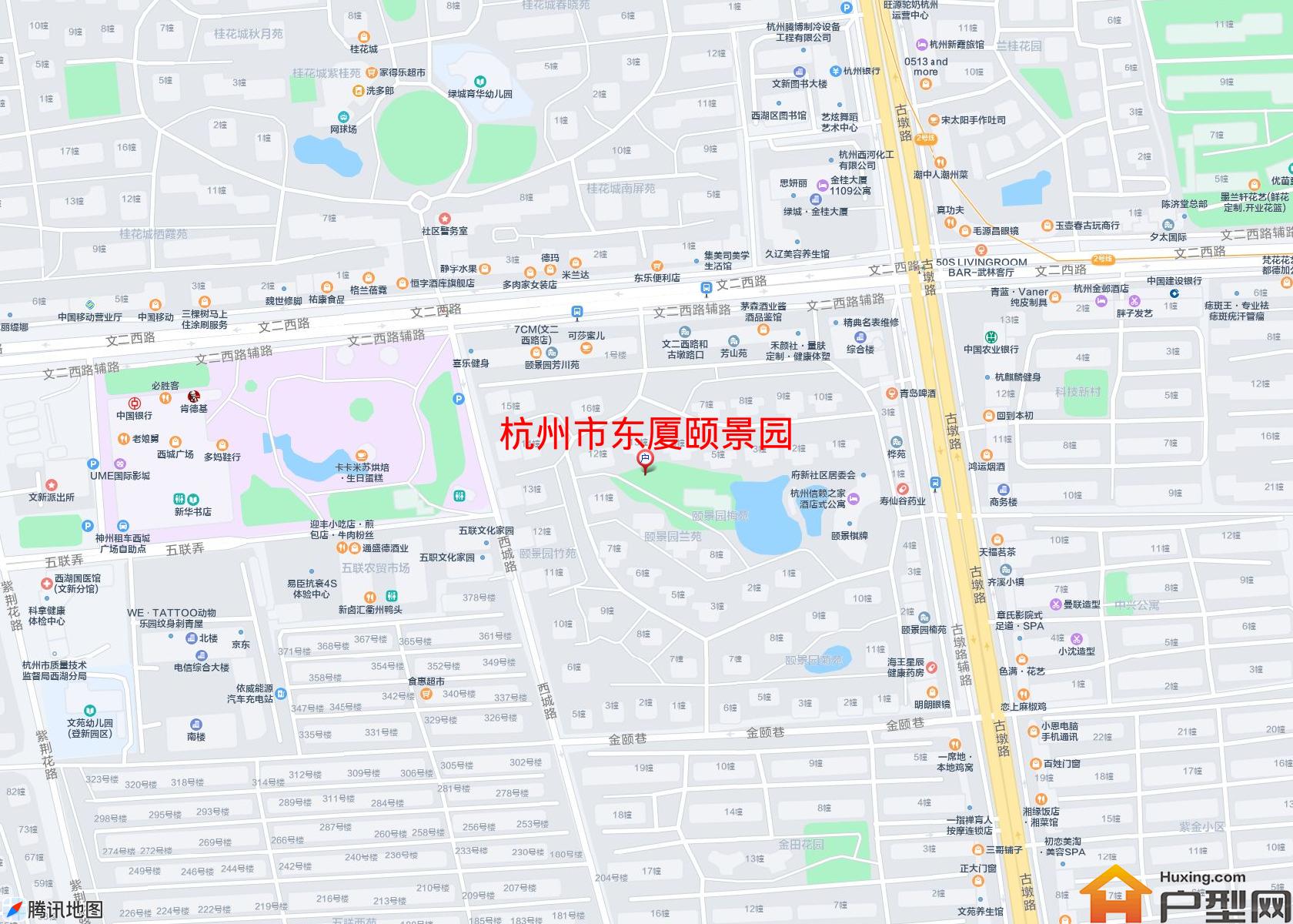 东厦颐景园小区 - 户型网