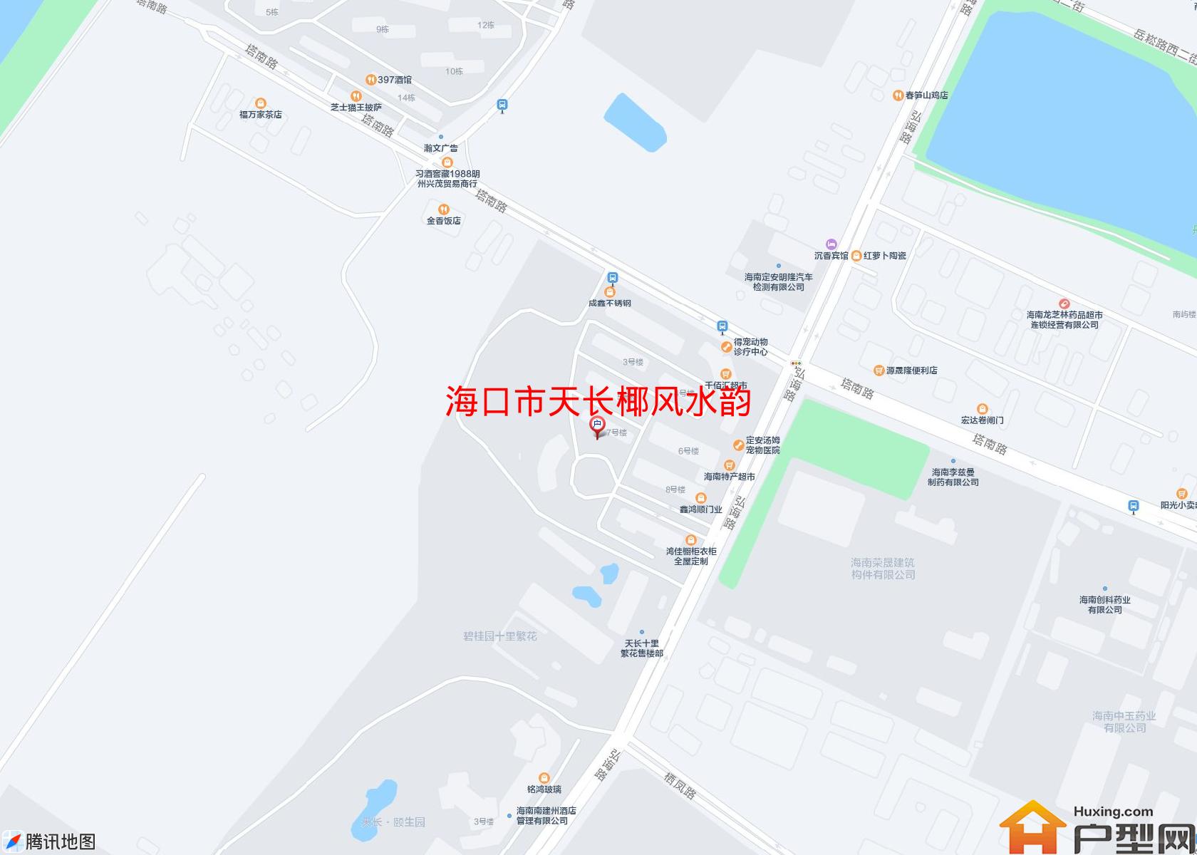 天长椰风水韵小区 - 户型网
