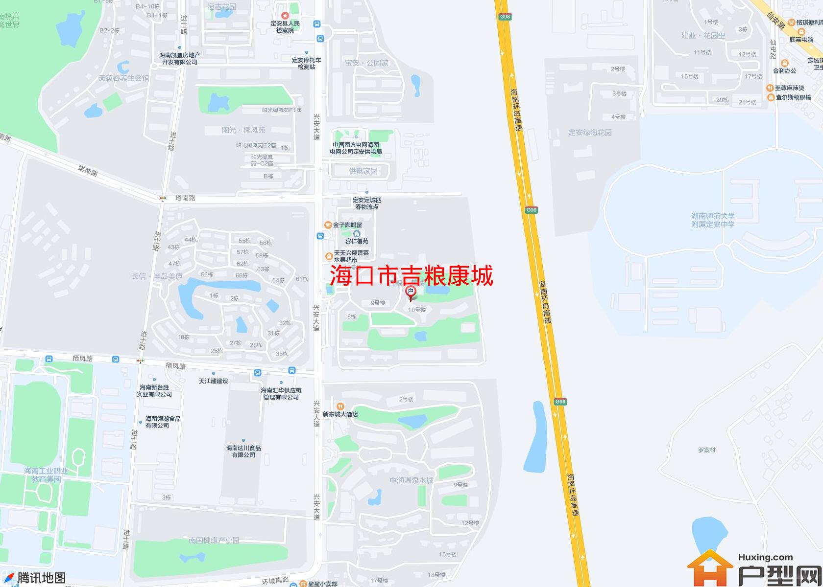 吉粮康城小区 - 户型网