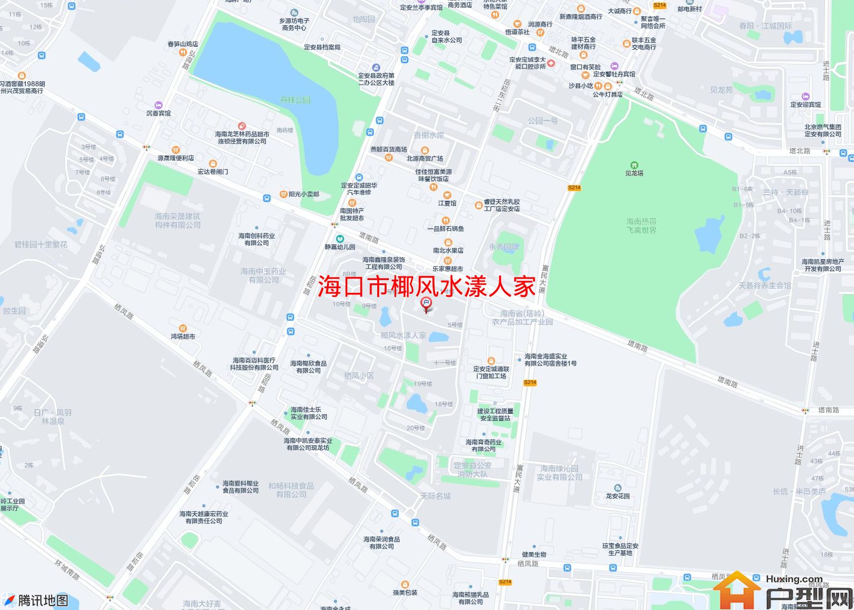 椰风水漾人家小区 - 户型网