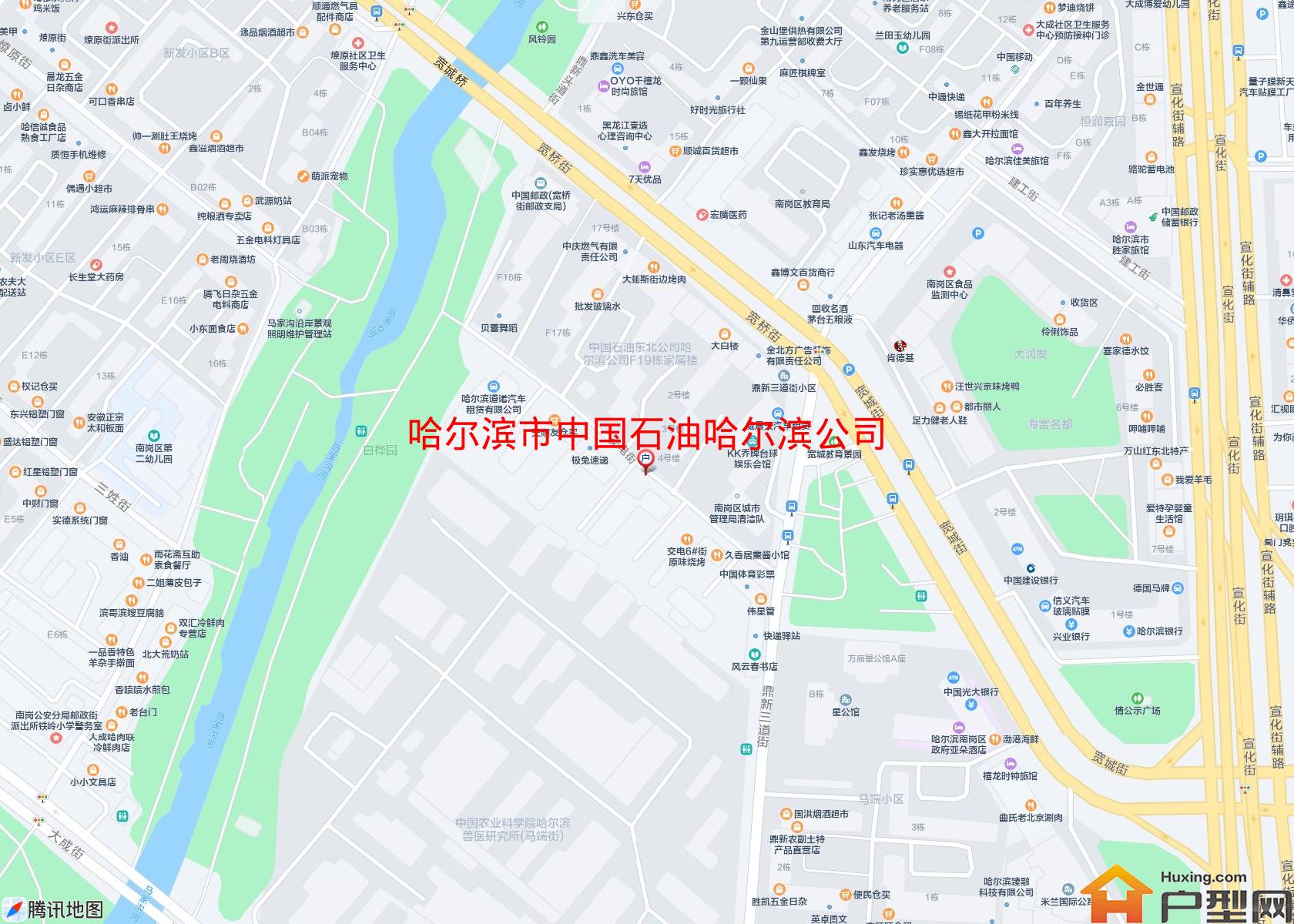 中国石油哈尔滨公司F19栋家属楼小区 - 户型网