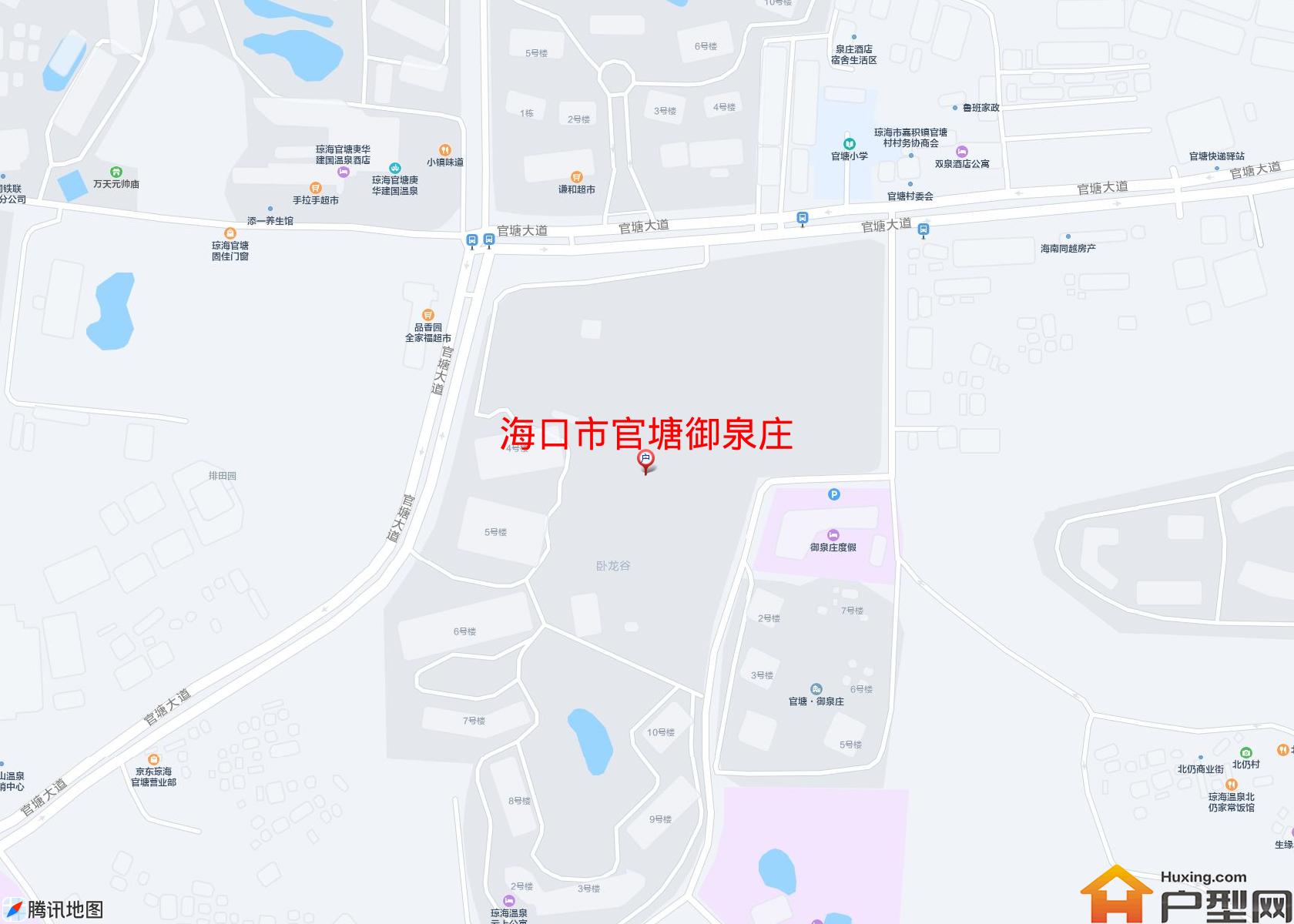 官塘御泉庄小区 - 户型网