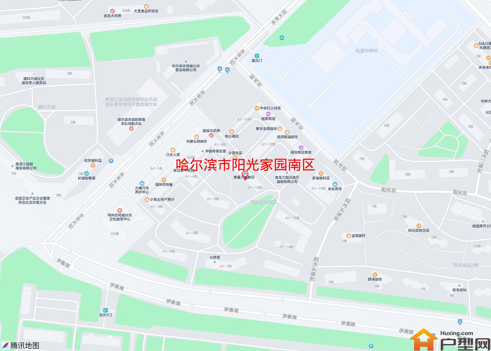 阳光家园南区小区 - 户型网