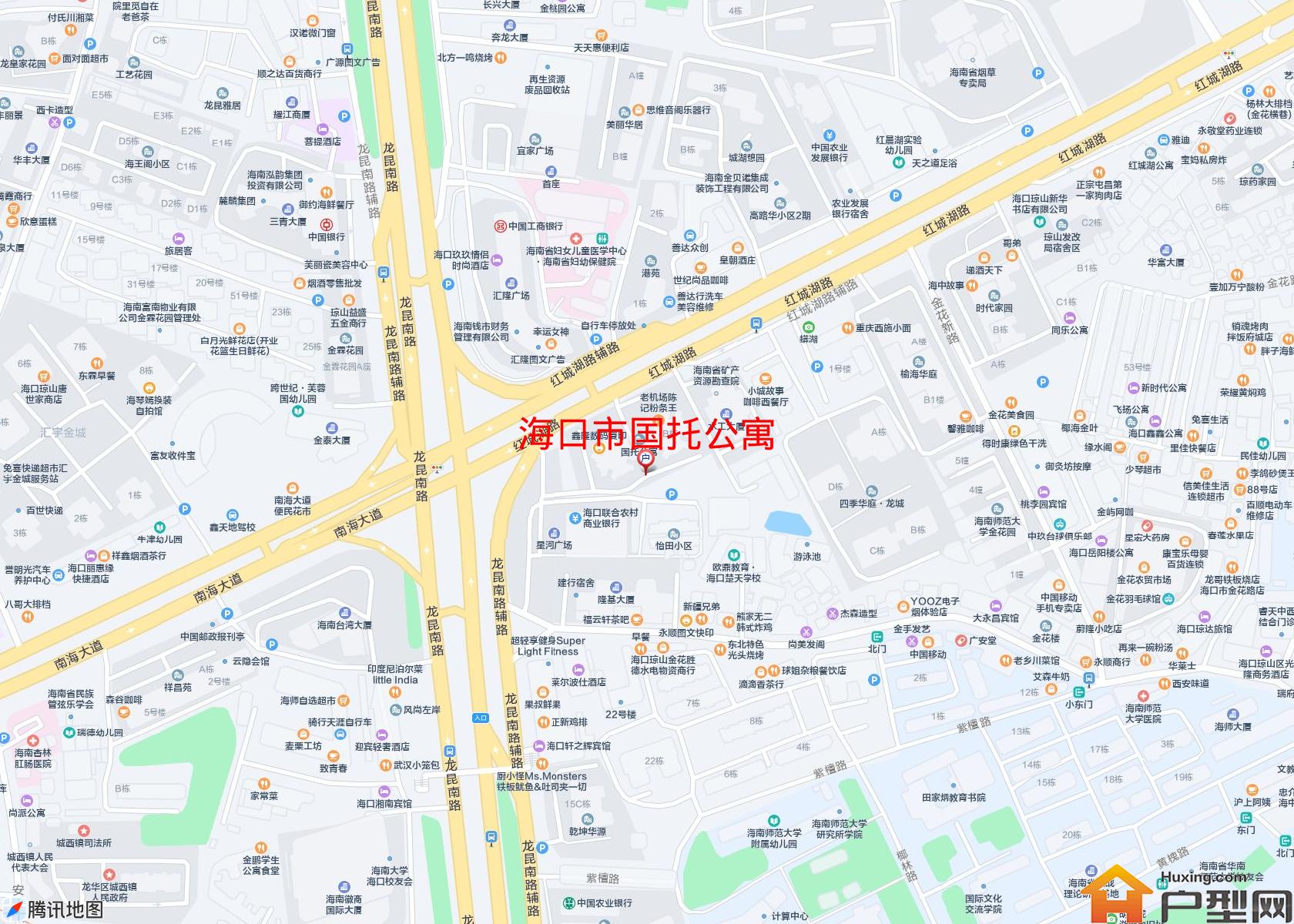 国托公寓小区 - 户型网