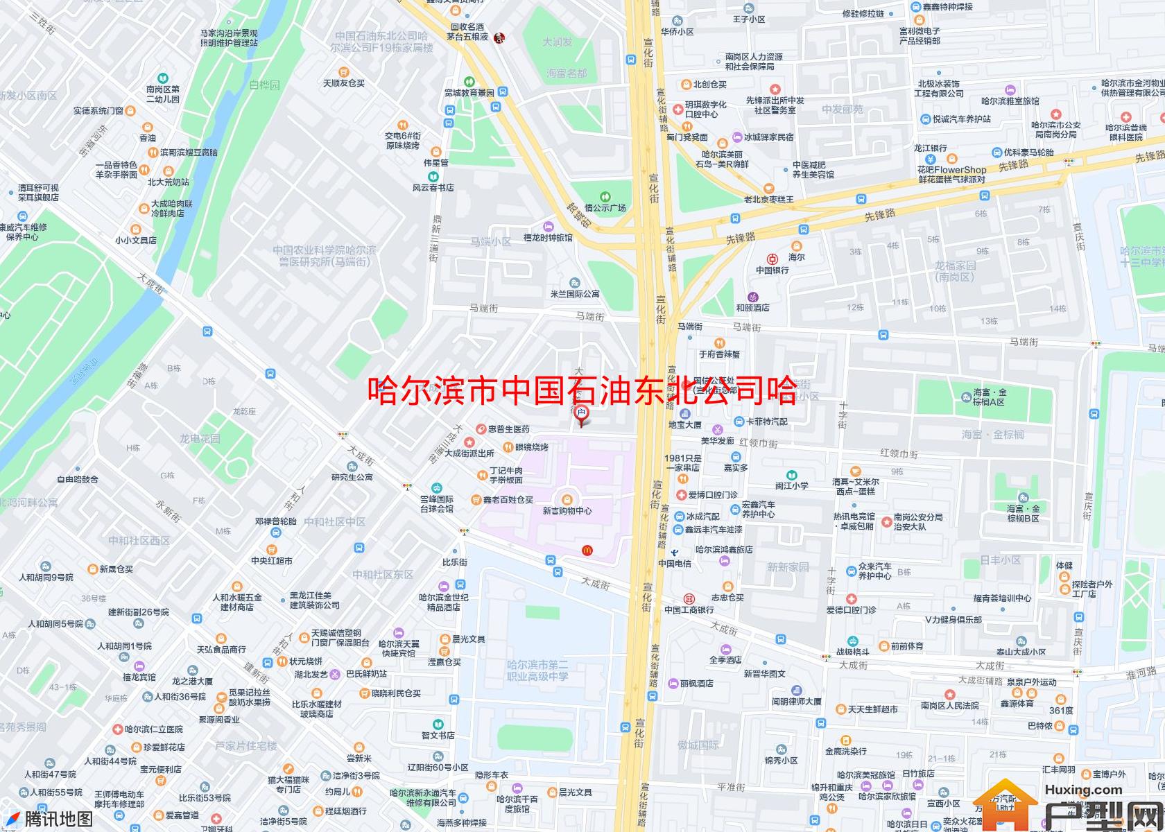 中国石油东北公司哈尔滨公司F210栋家属楼小区 - 户型网
