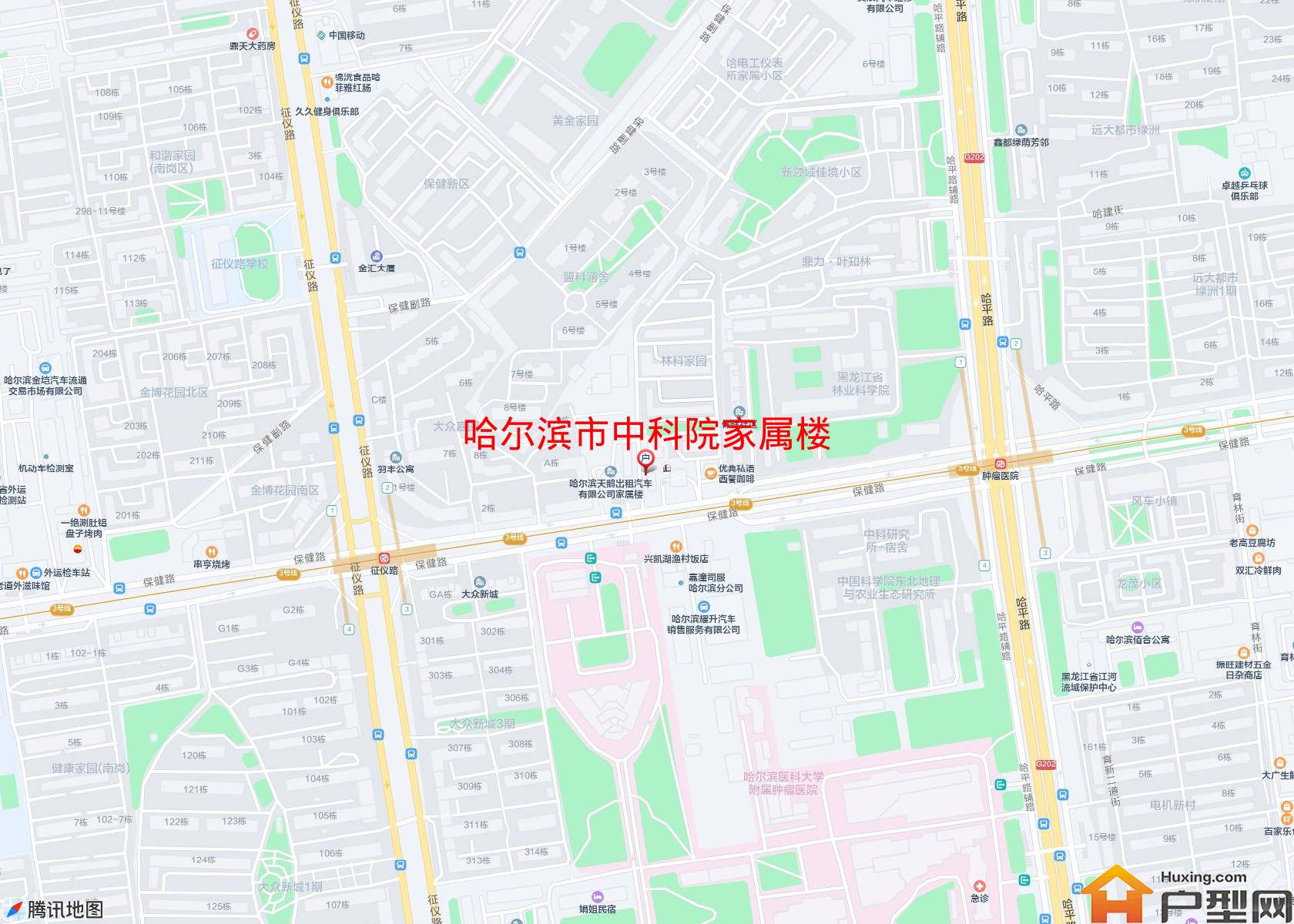 中科院家属楼小区 - 户型网