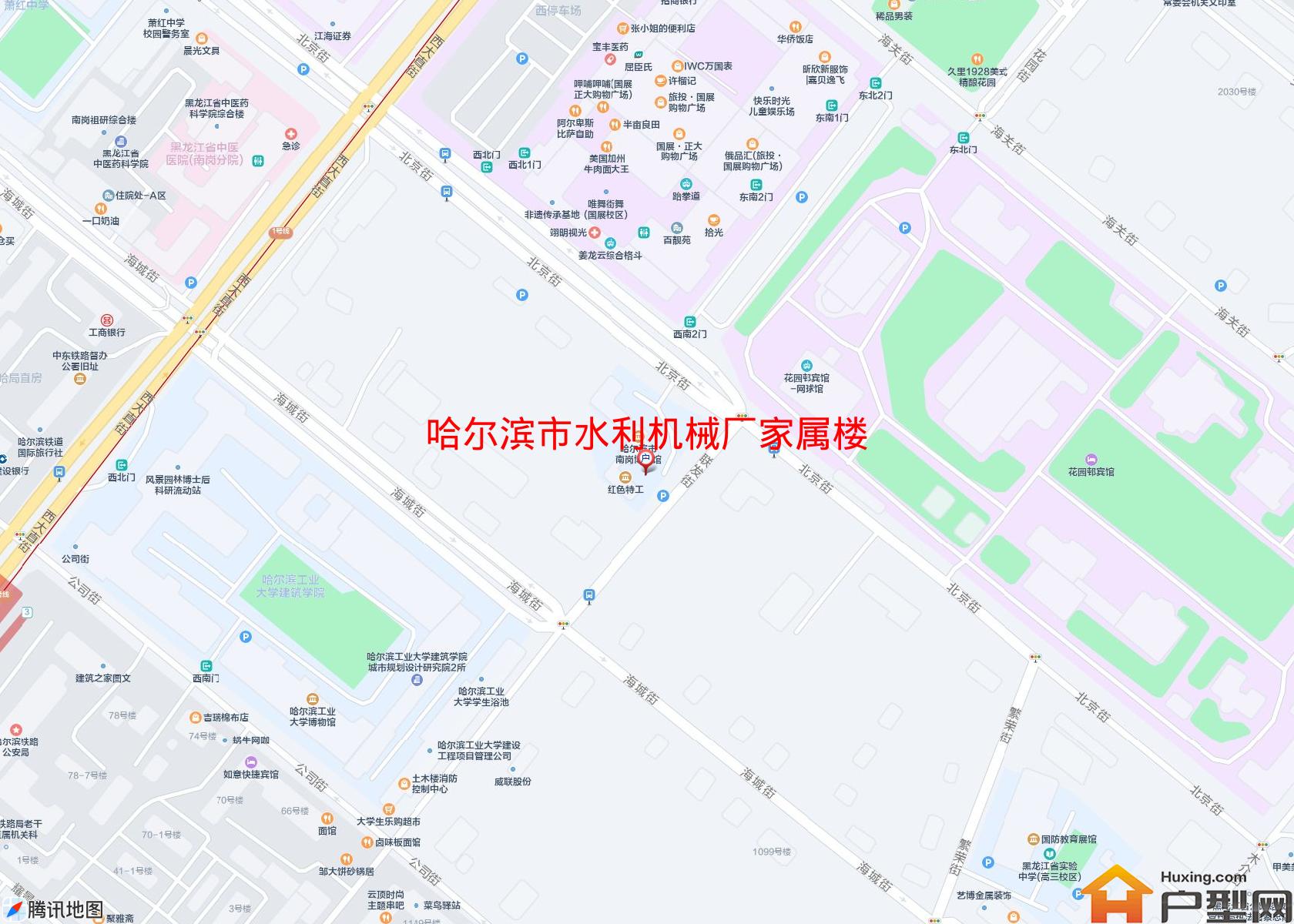 水利机械厂家属楼小区 - 户型网