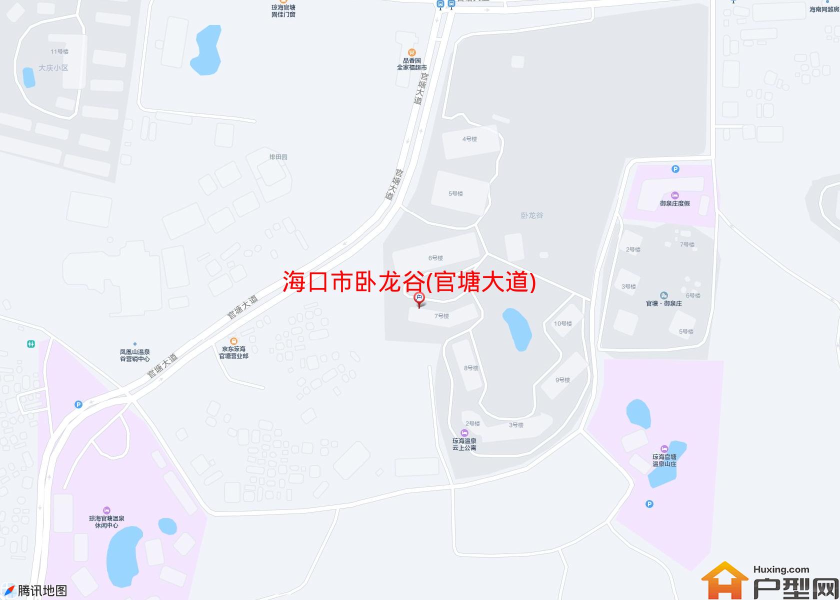 卧龙谷(官塘大道)小区 - 户型网