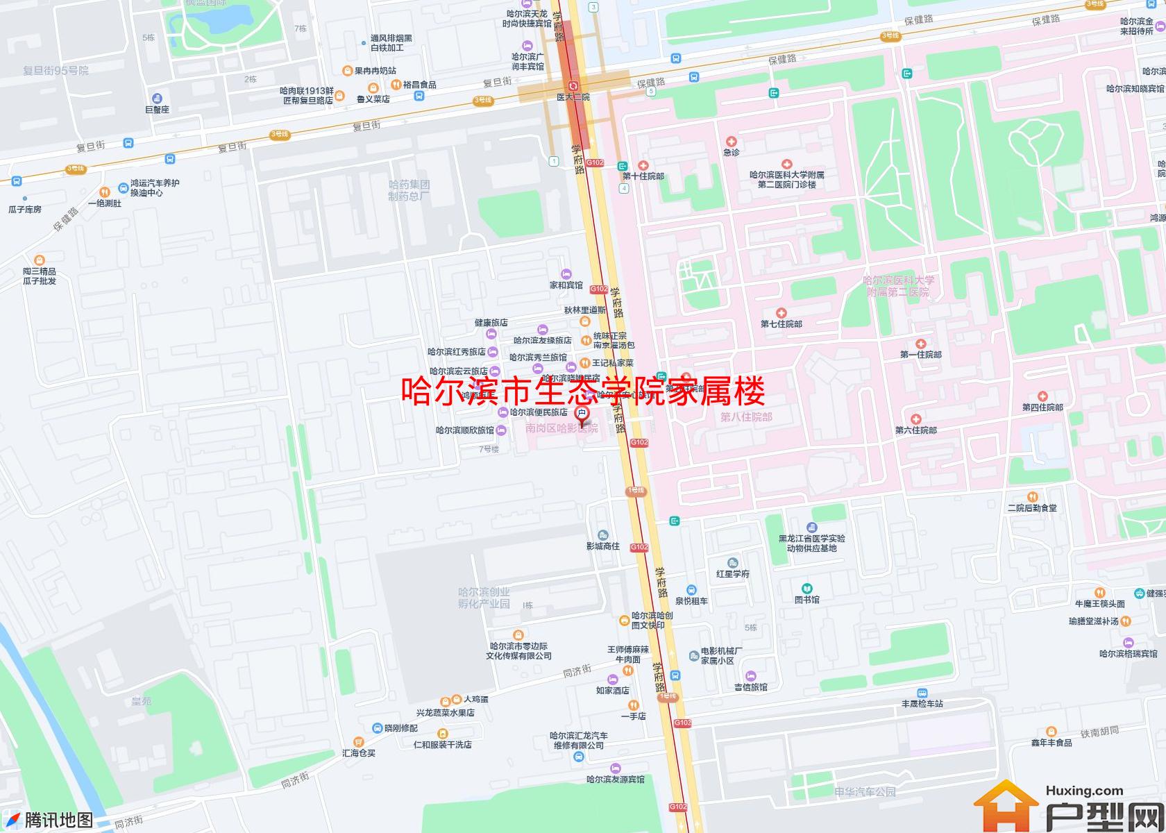 生态学院家属楼小区 - 户型网
