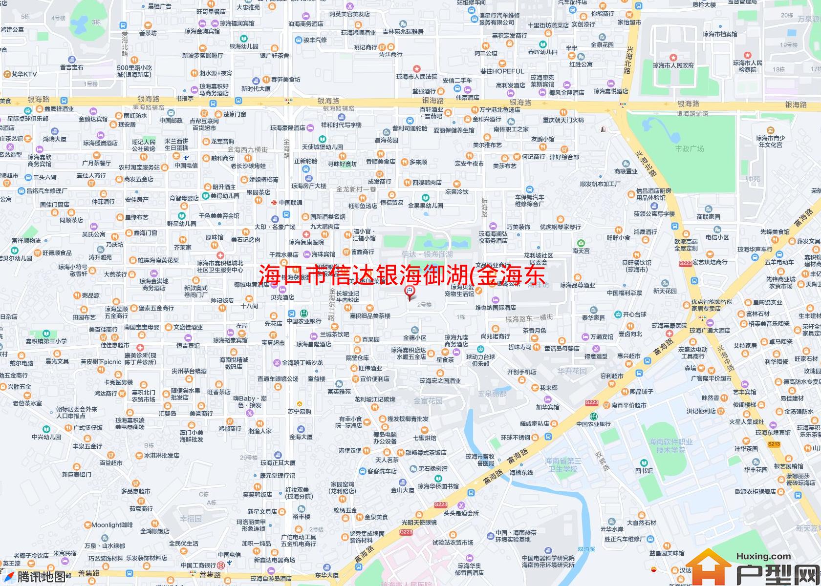 信达银海御湖(金海东四路)小区 - 户型网