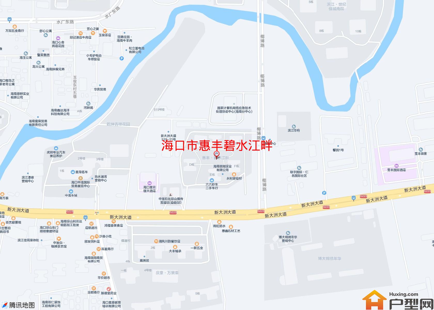 惠丰碧水江畔小区 - 户型网