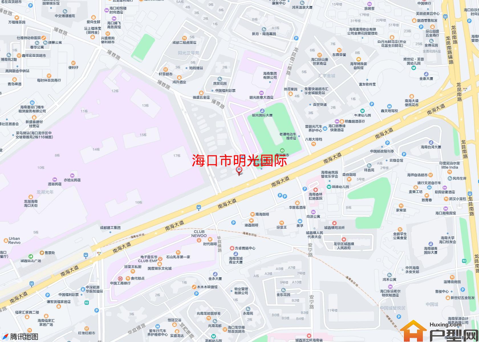 明光国际小区 - 户型网
