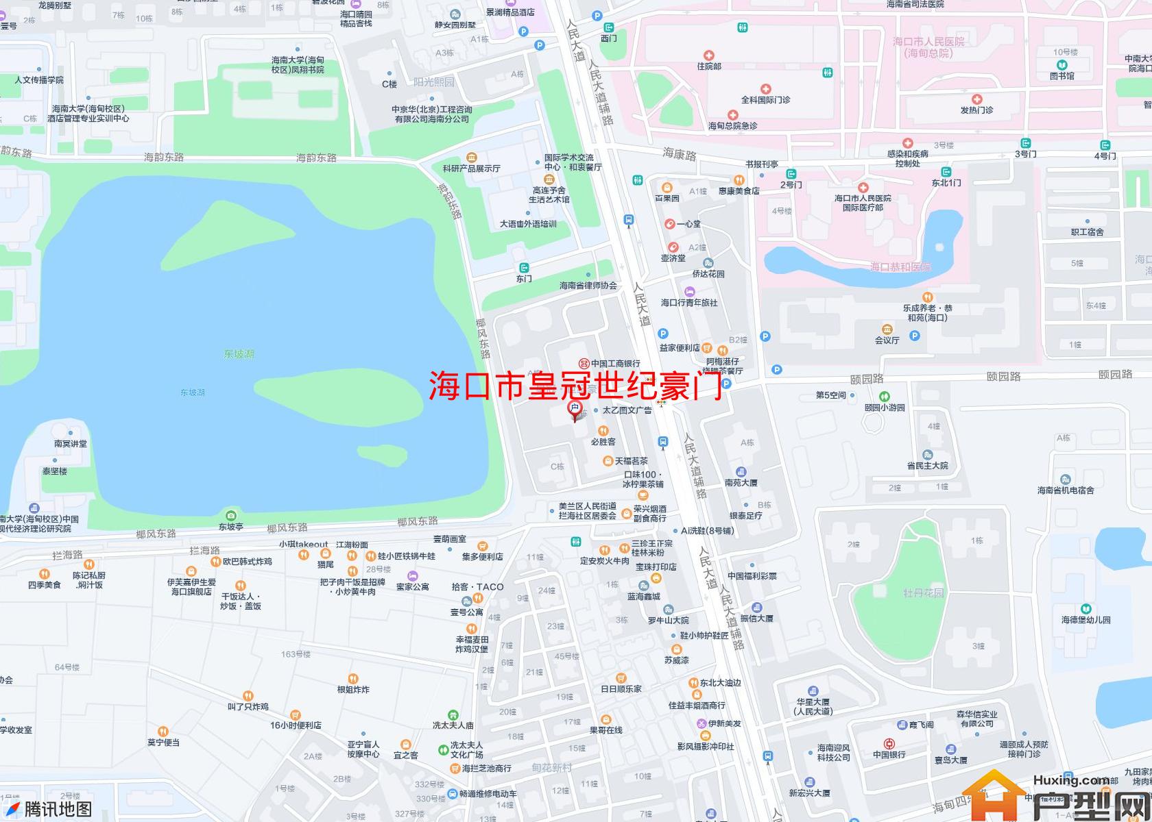 皇冠世纪豪门小区 - 户型网