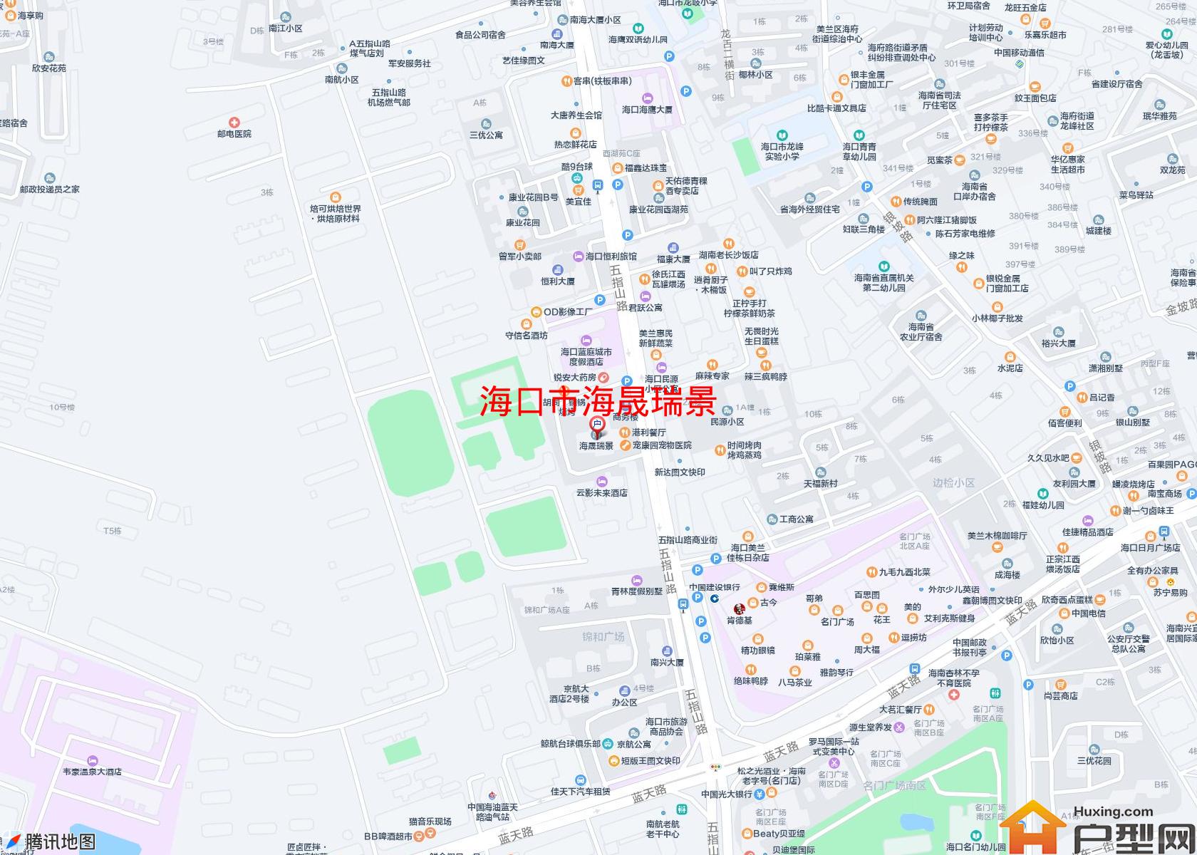 海晟瑞景小区 - 户型网