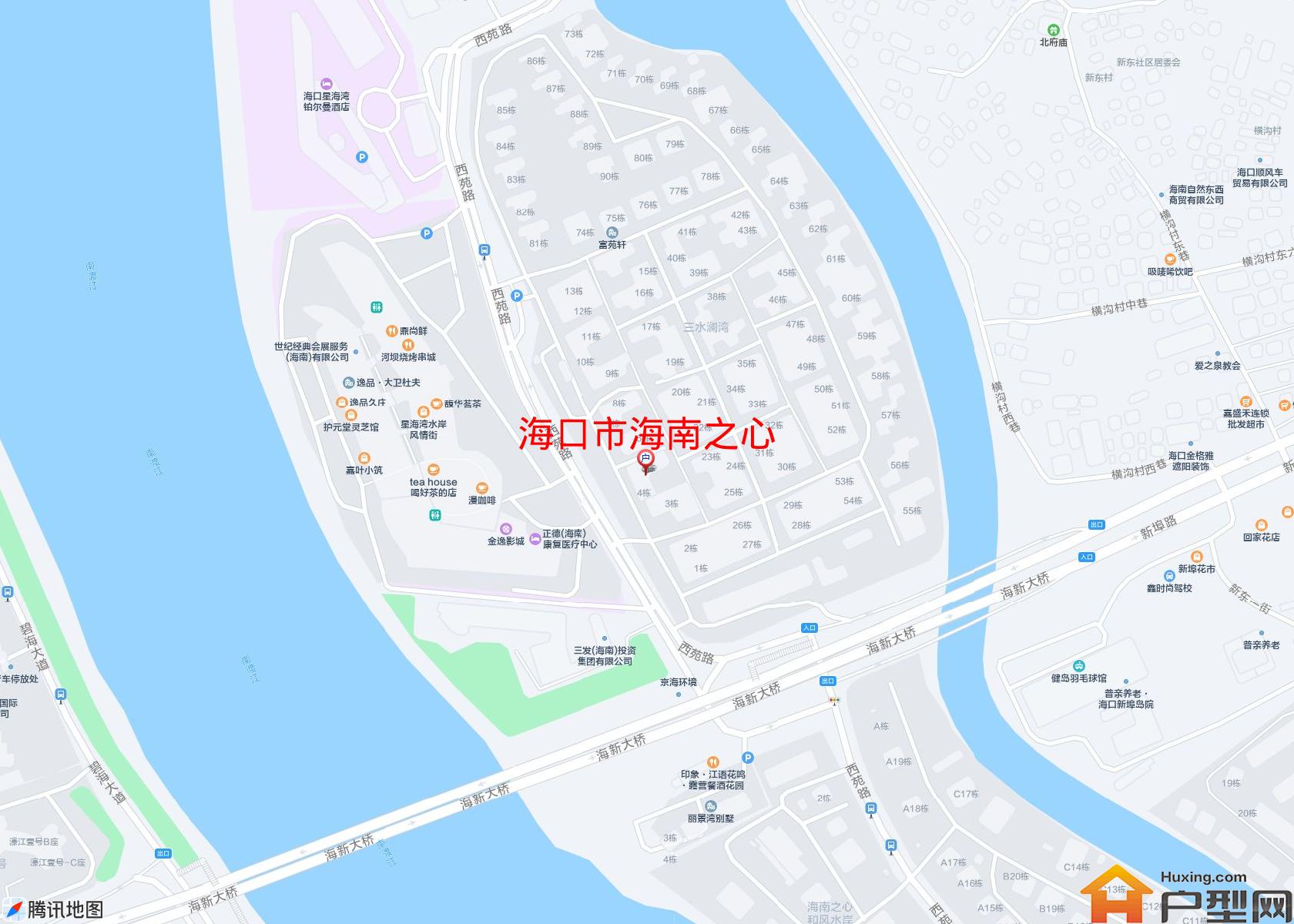 海南之心小区 - 户型网