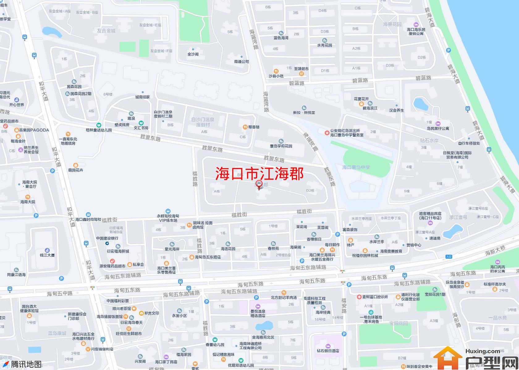 江海郡小区 - 户型网