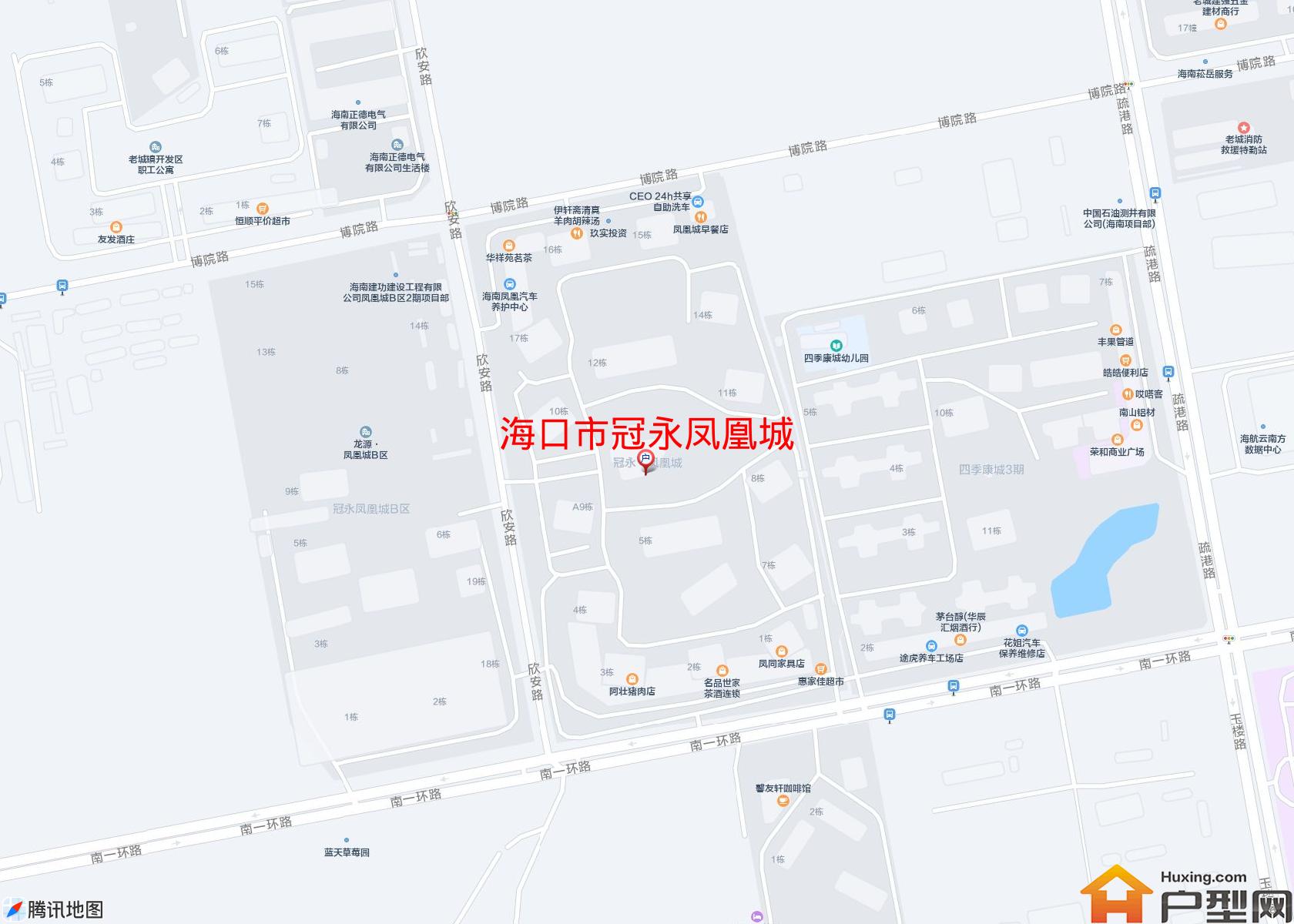 冠永凤凰城小区 - 户型网