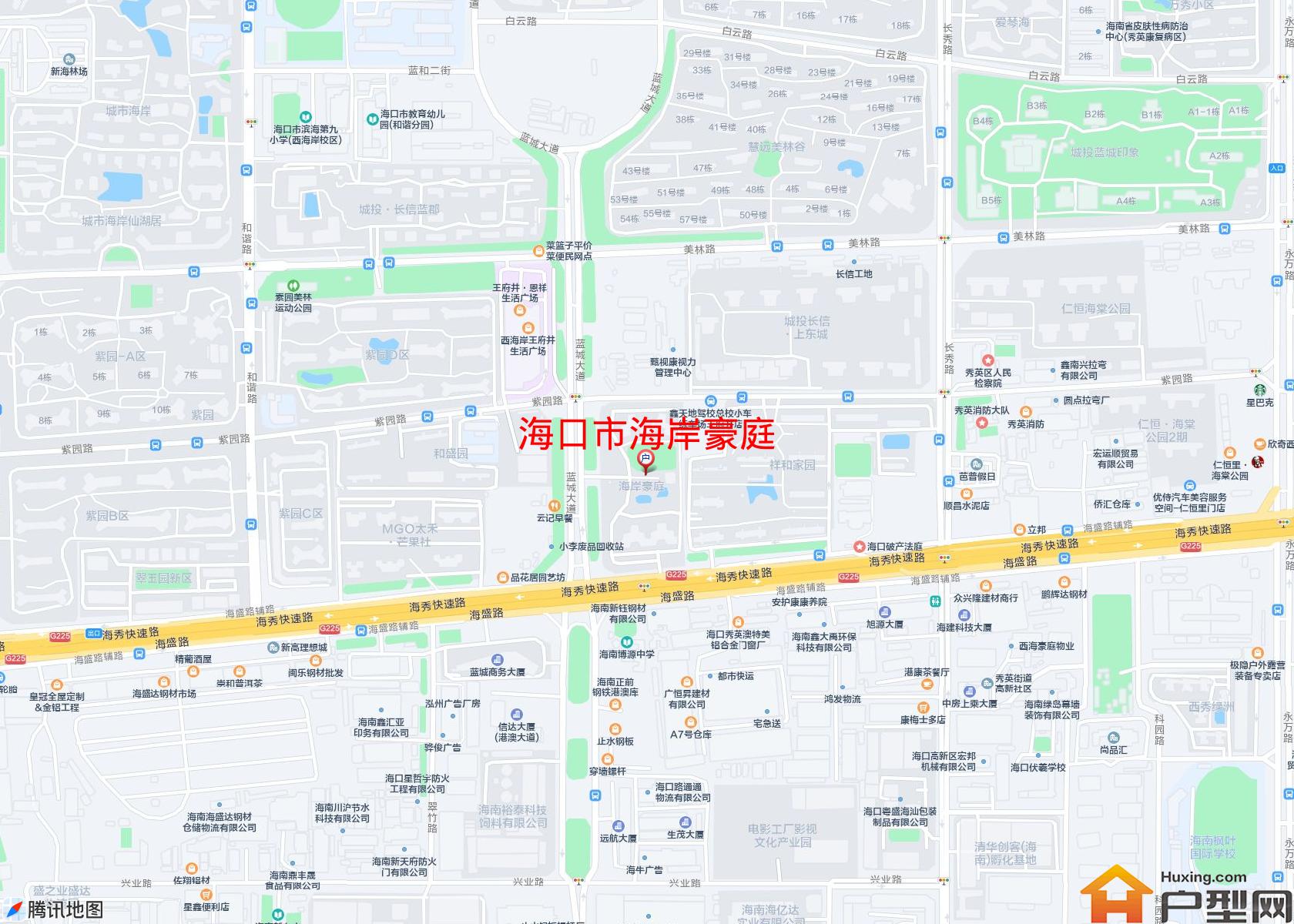 海岸豪庭小区 - 户型网