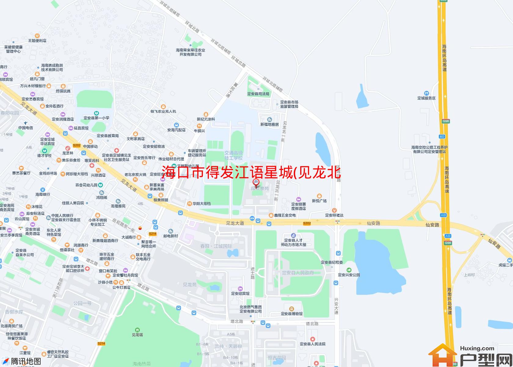 得发江语星城(见龙北一街)小区 - 户型网