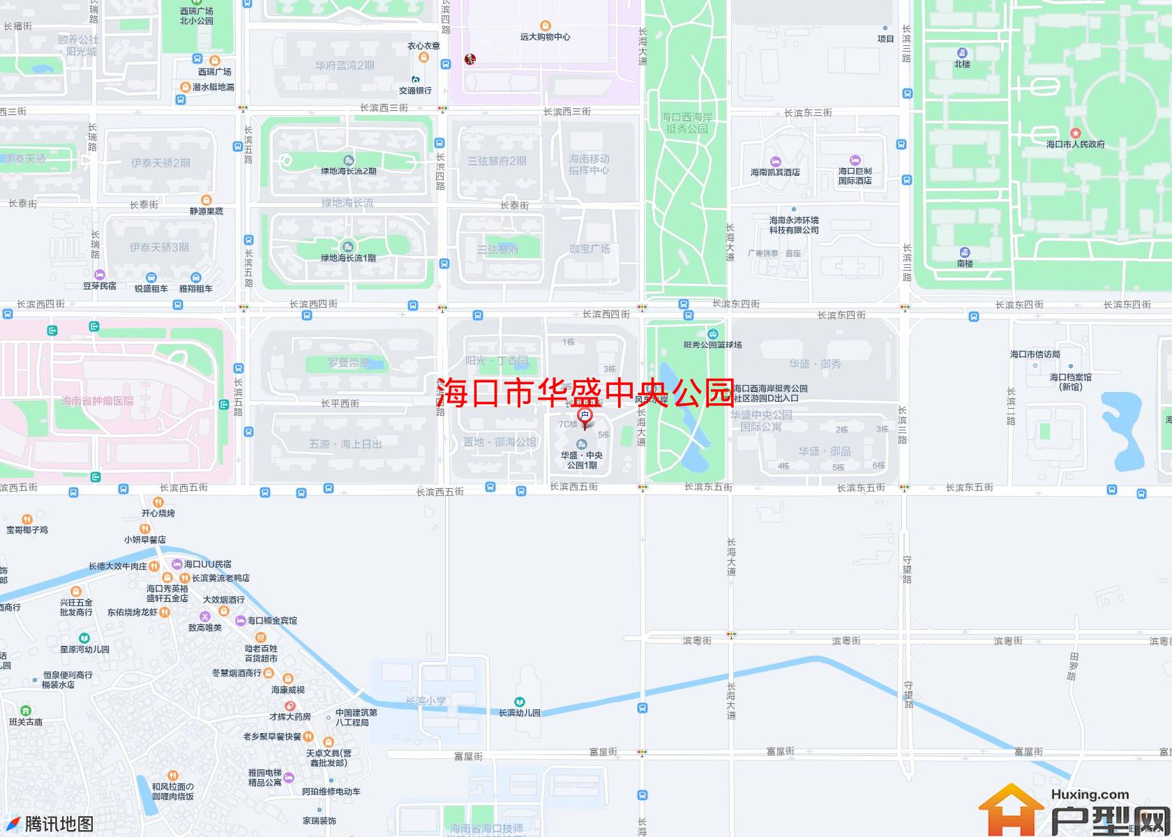 华盛中央公园小区 - 户型网