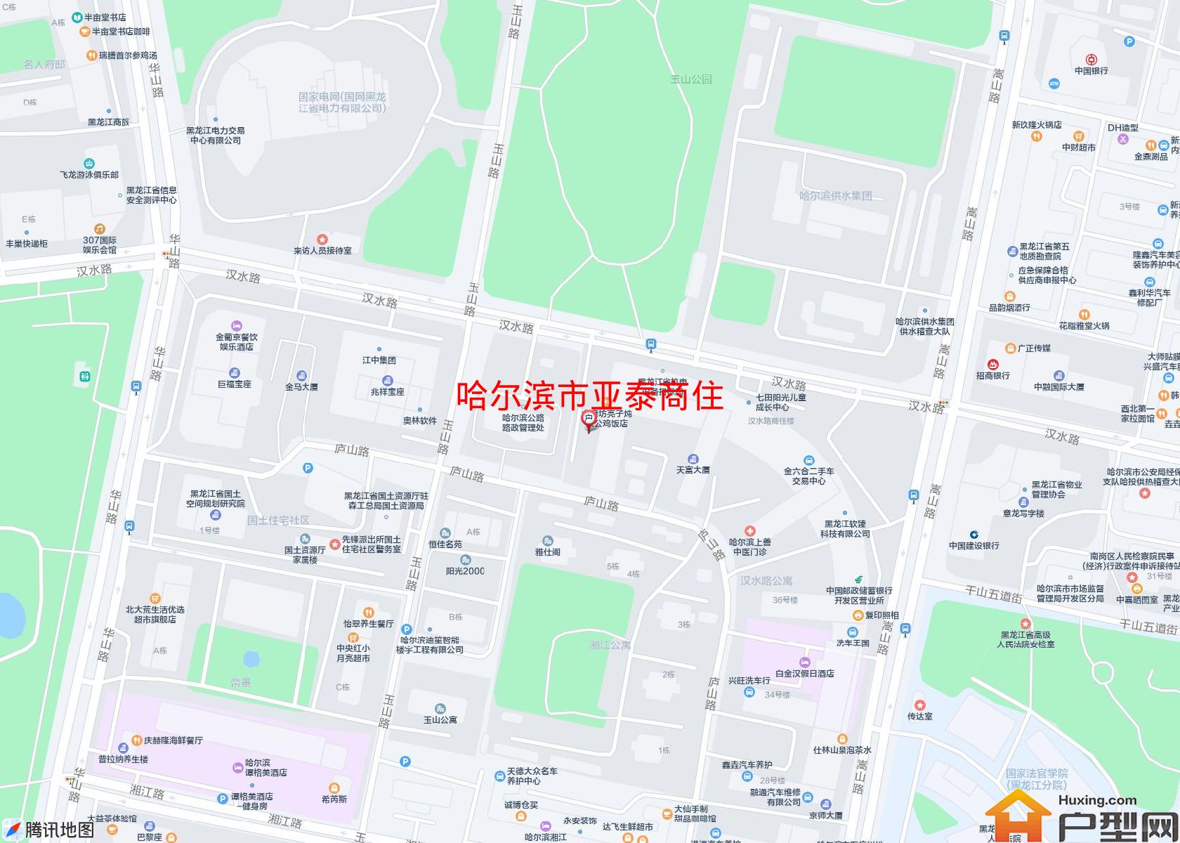 亚泰商住小区 - 户型网