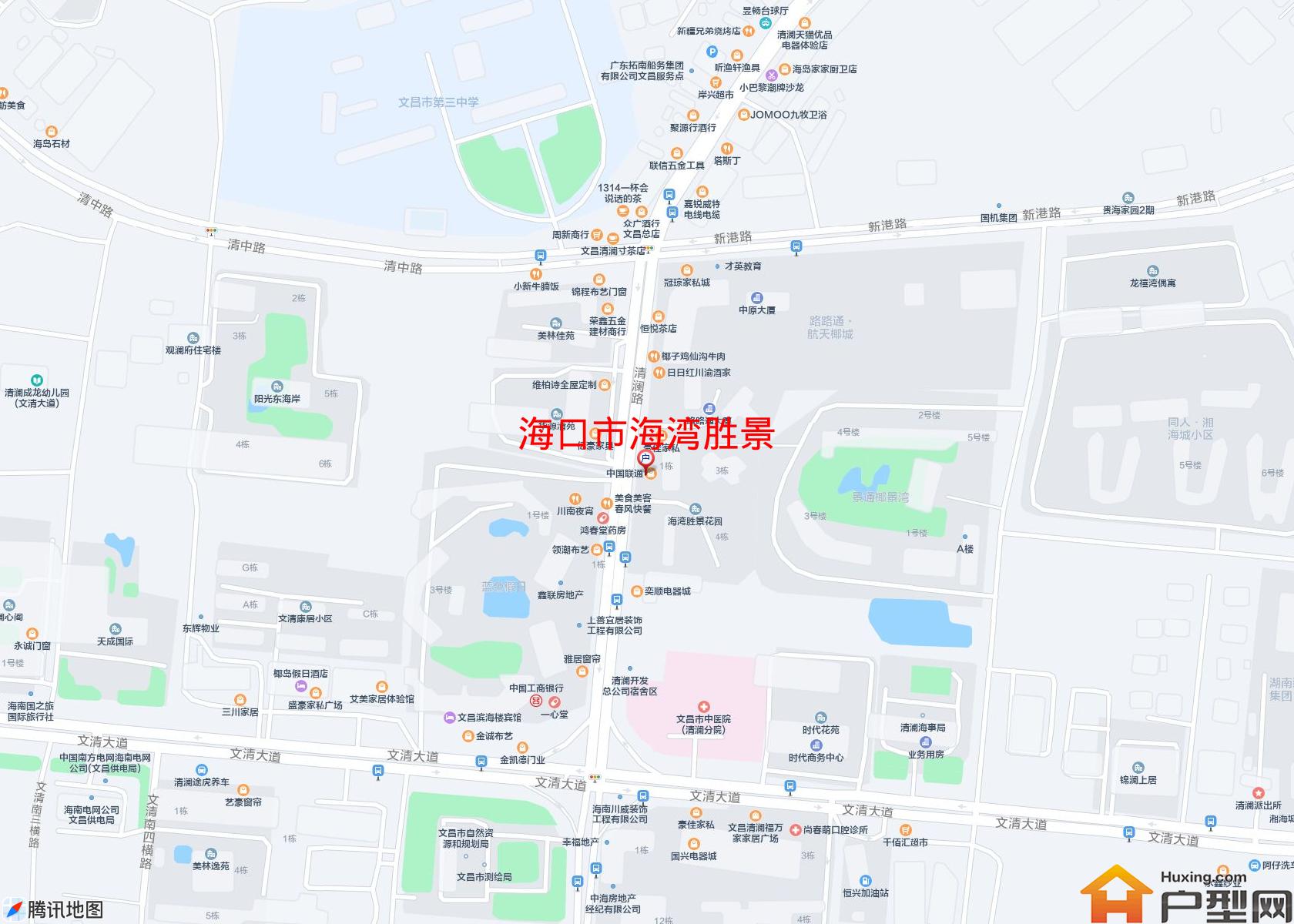 海湾胜景小区 - 户型网