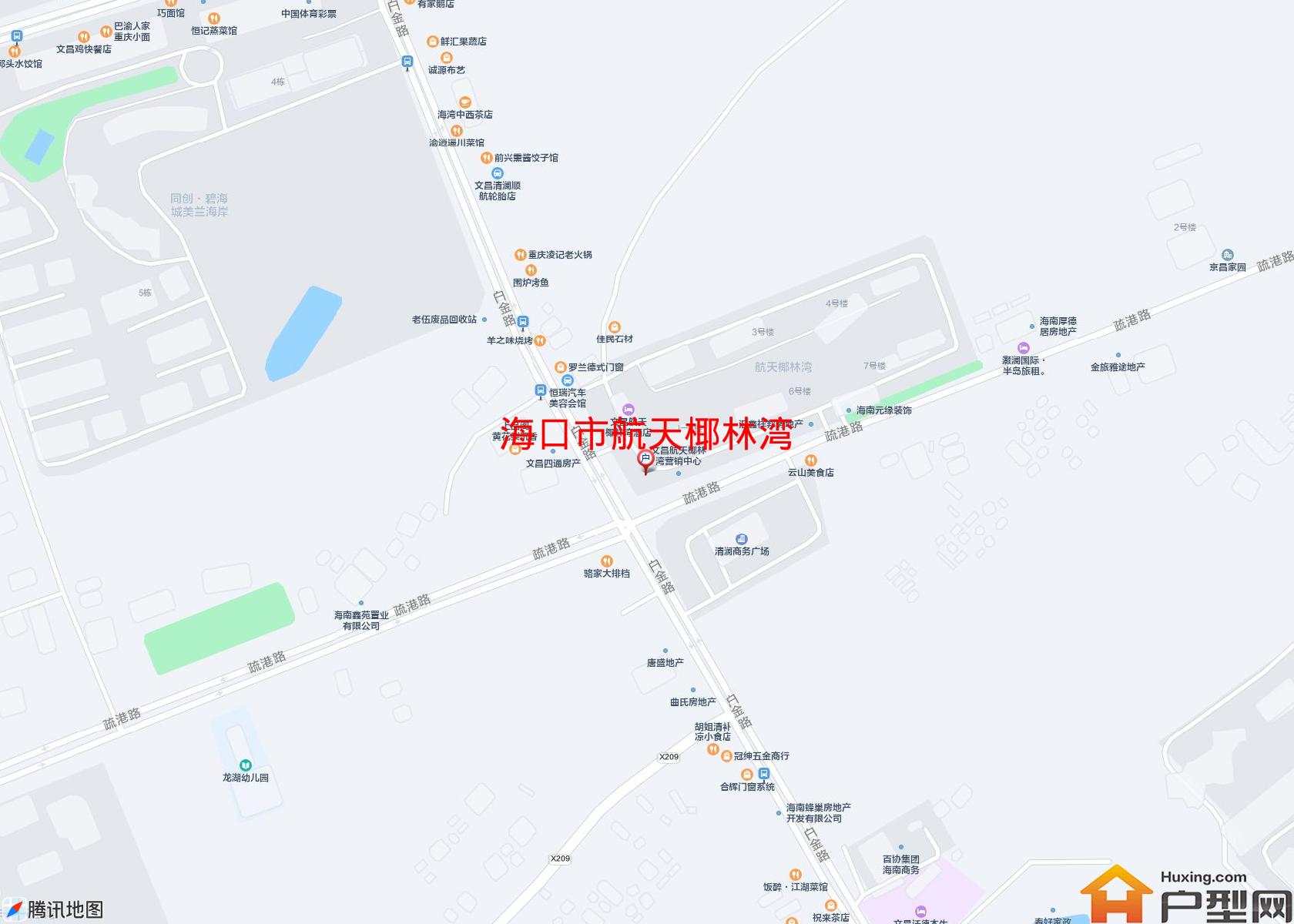 航天椰林湾小区 - 户型网