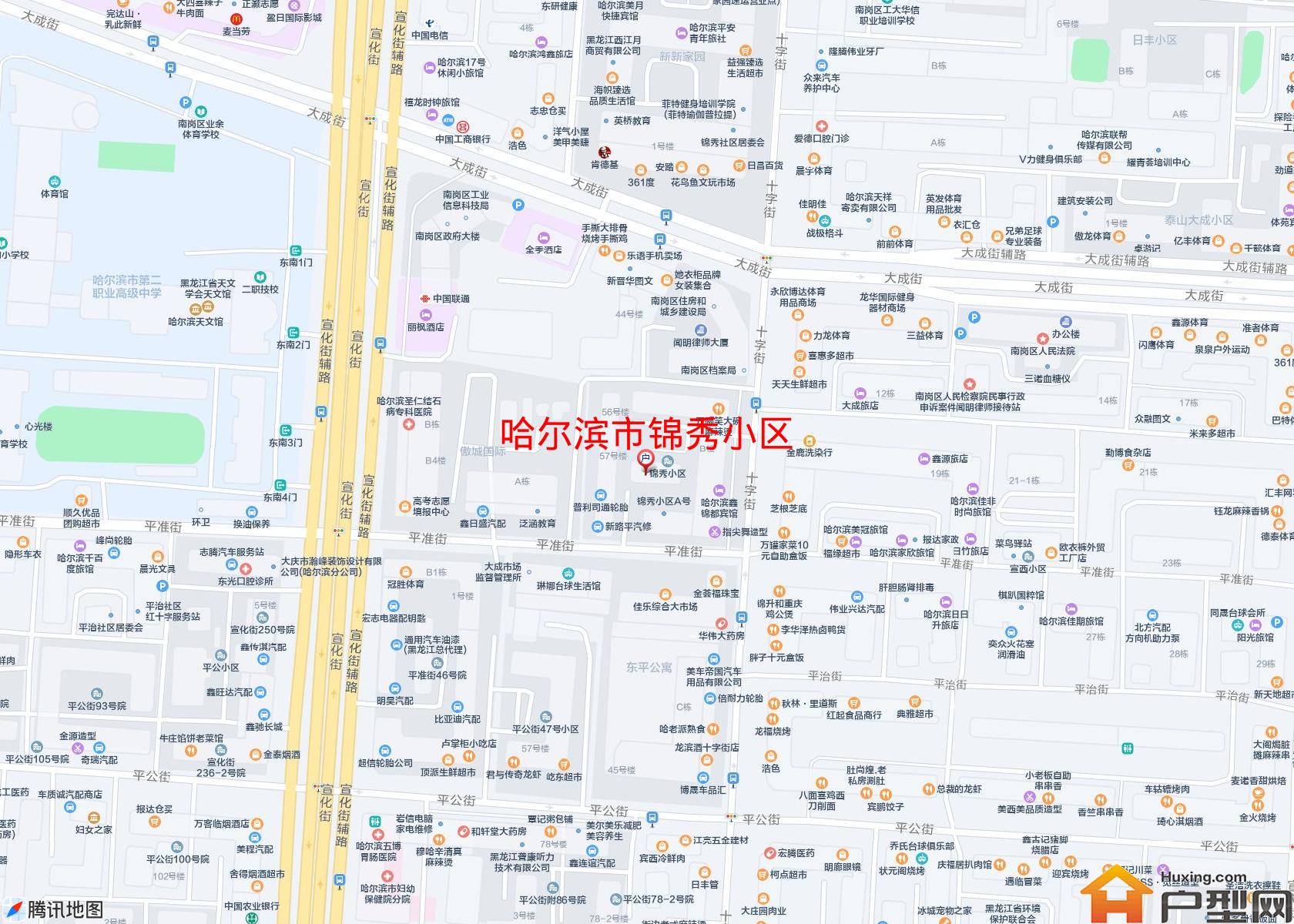锦秀小区小区 - 户型网