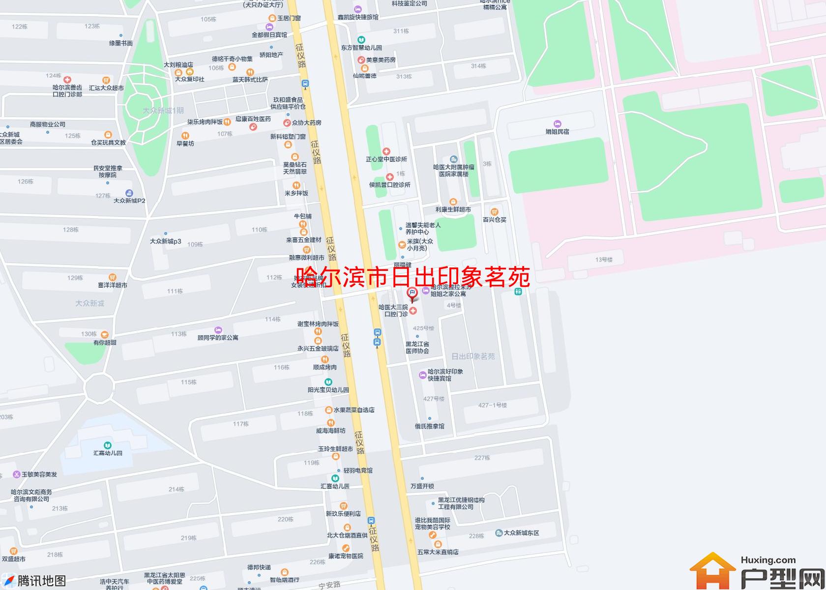 日出印象茗苑小区 - 户型网