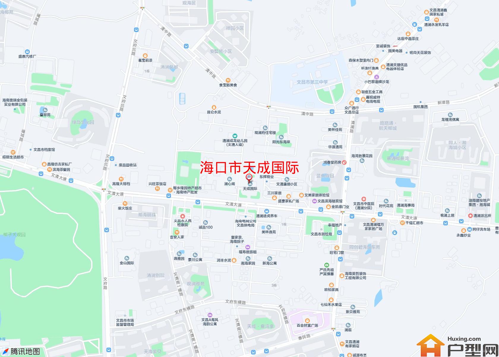 天成国际小区 - 户型网