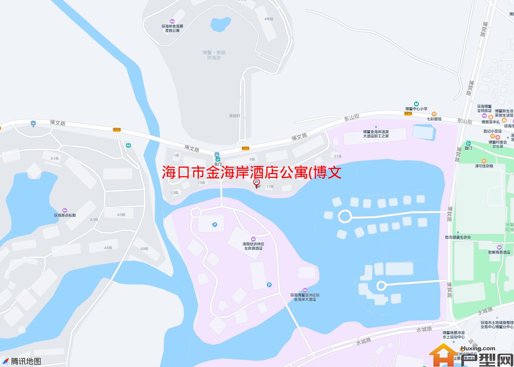 金海岸酒店公寓(博文路)小区 - 户型网
