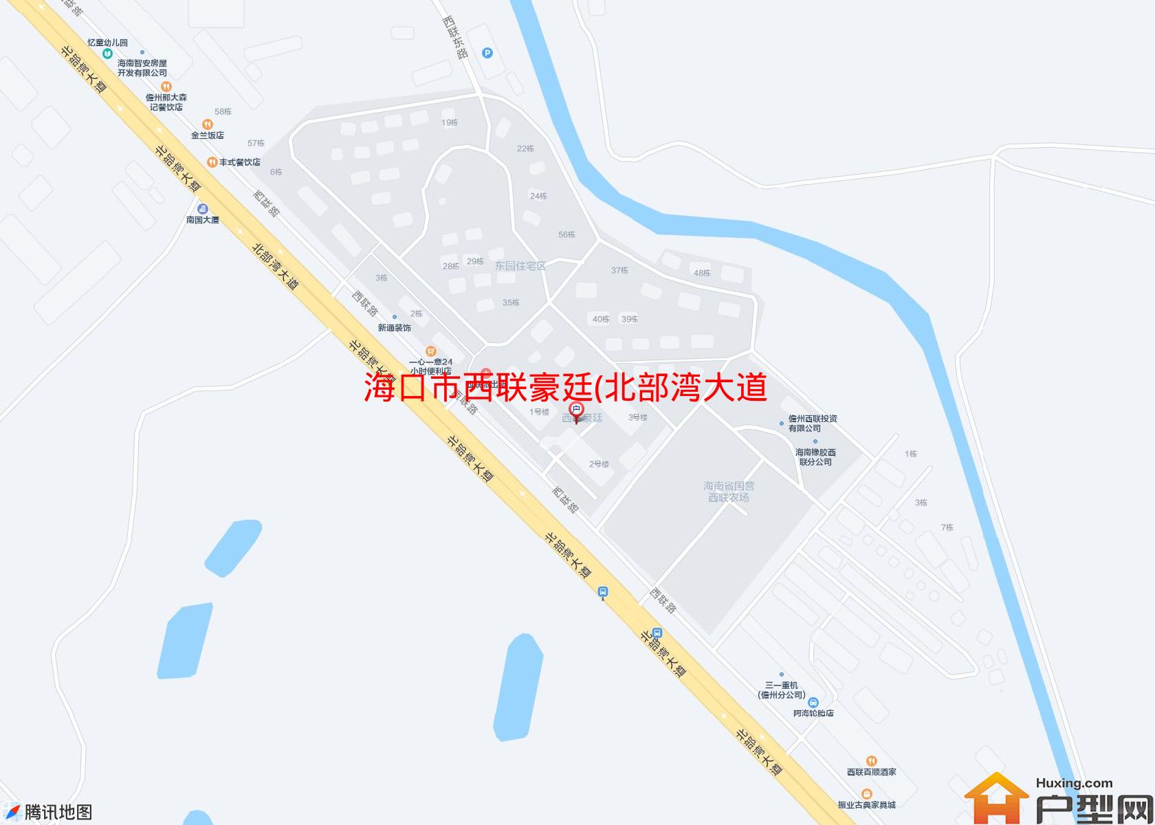 西联豪廷(北部湾大道)小区 - 户型网