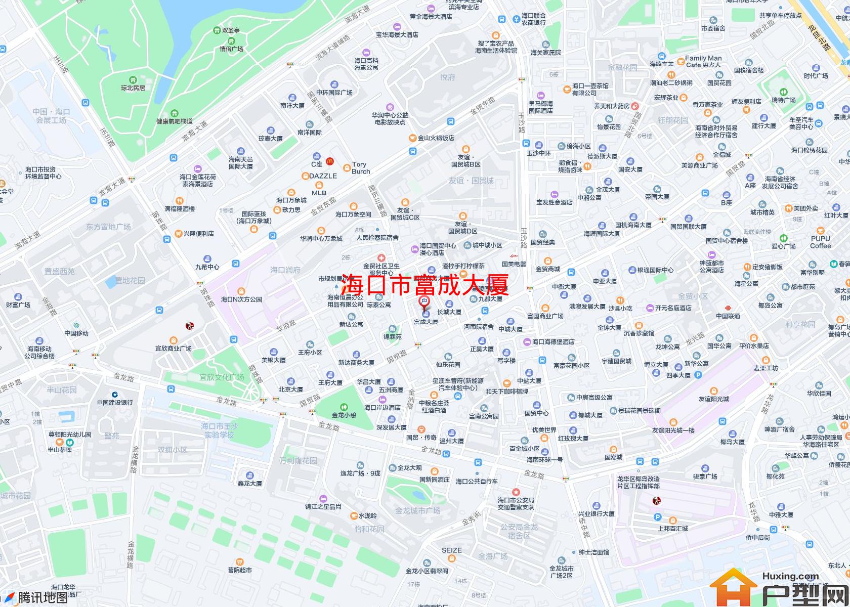 富成大厦小区 - 户型网
